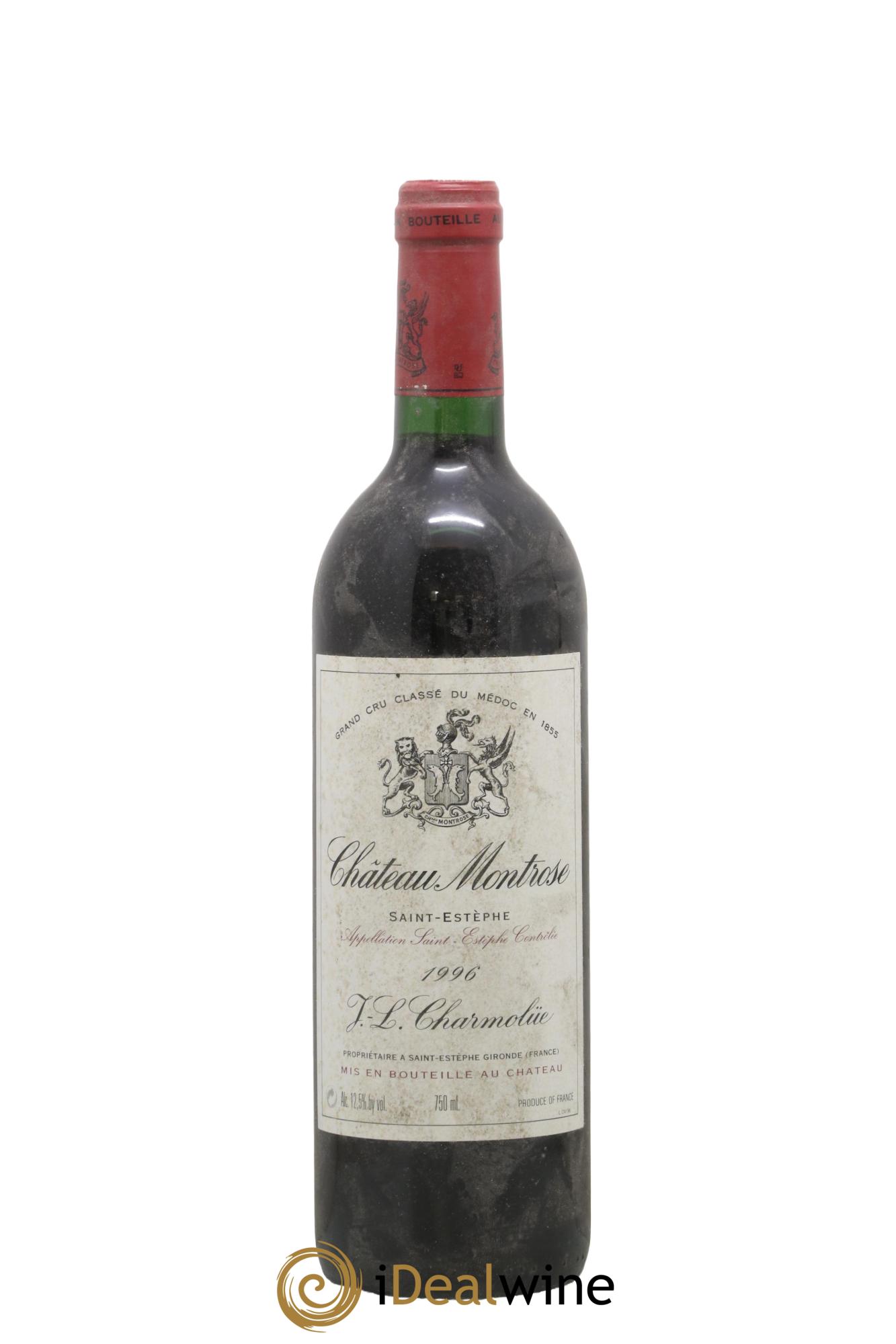 Château Montrose 2ème Grand Cru Classé 1996 - Lot de 1 bouteille - 0