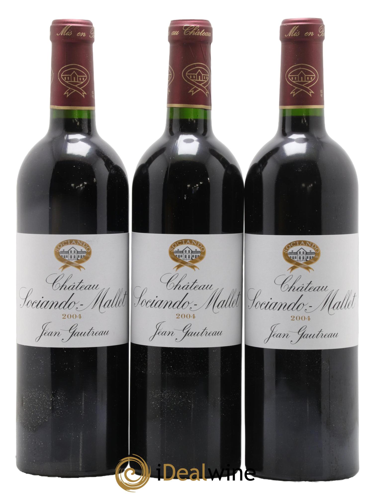 Château Sociando Mallet 2004 - Lot de 12 bouteilles - 4