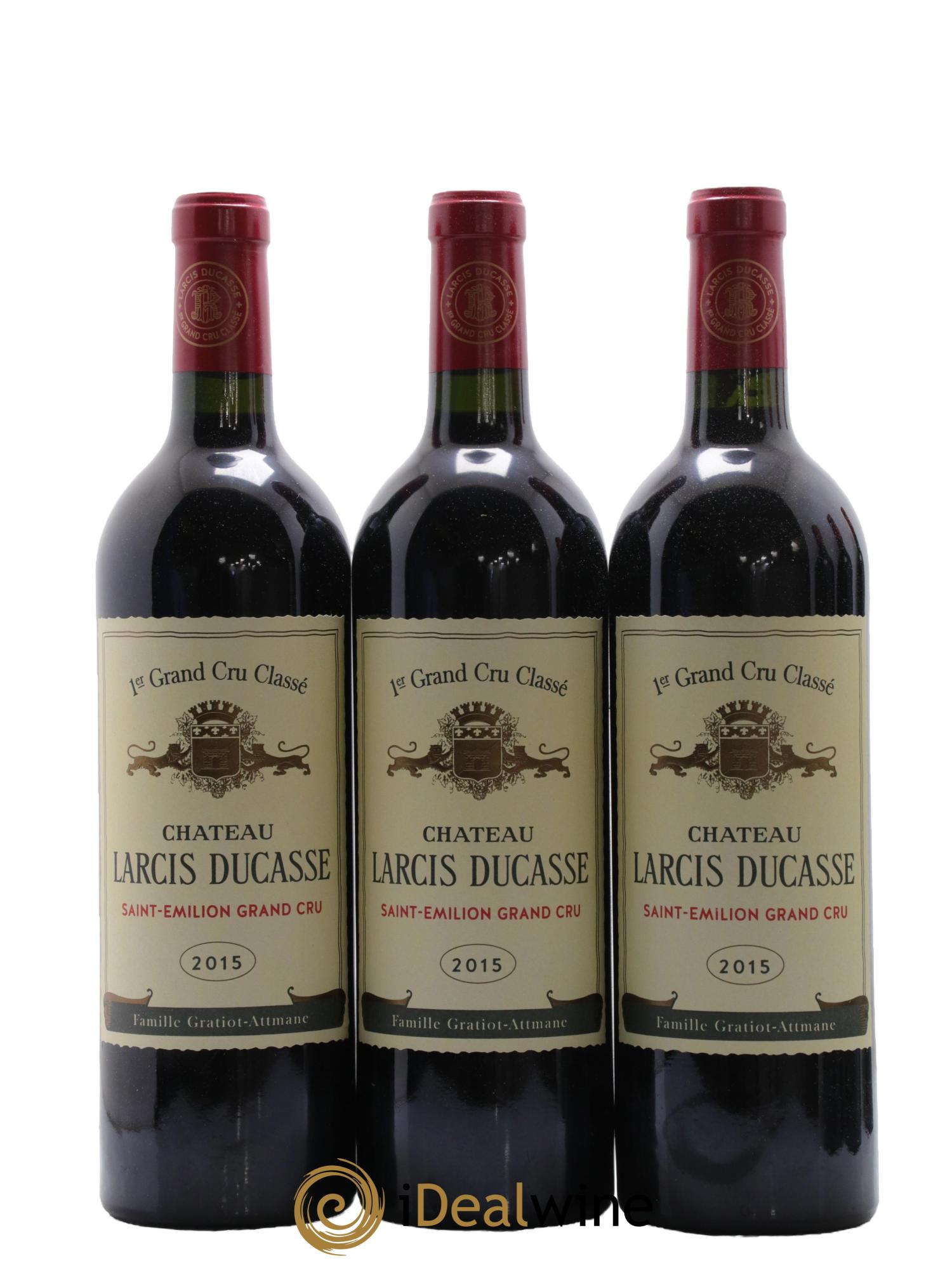 Château Larcis Ducasse 1er Grand Cru Classé B 2015 - Lot de 6 bouteilles - 1