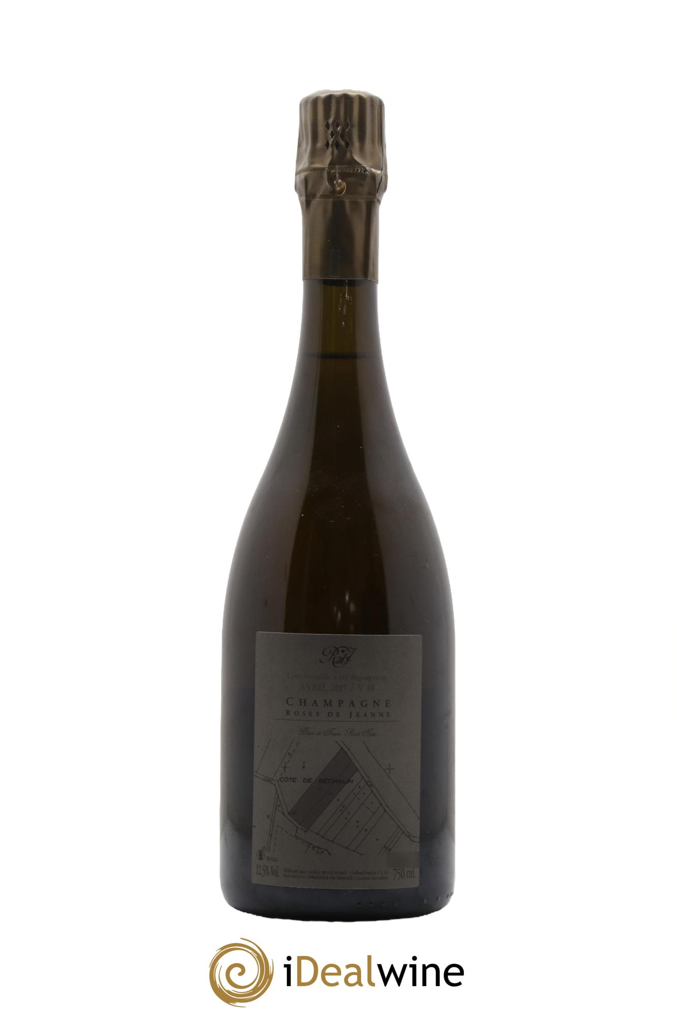 Roses de Jeanne Côte de Béchalin Blanc de Noirs Cédric Bouchard 2010 - Lot de 1 bouteille - 1