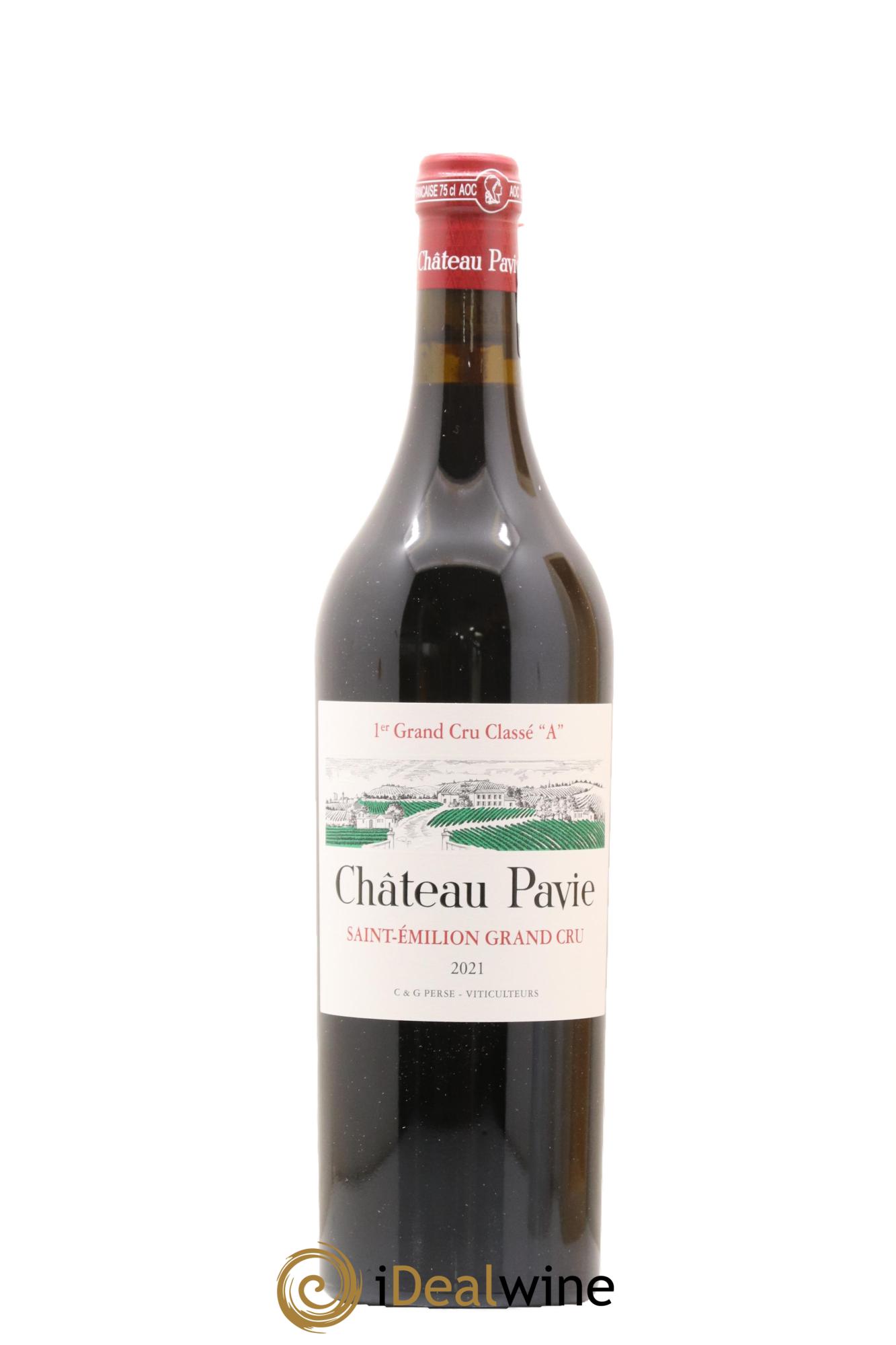 Château Pavie 1er Grand Cru Classé A 2021 - Lot de 1 bouteille - 0