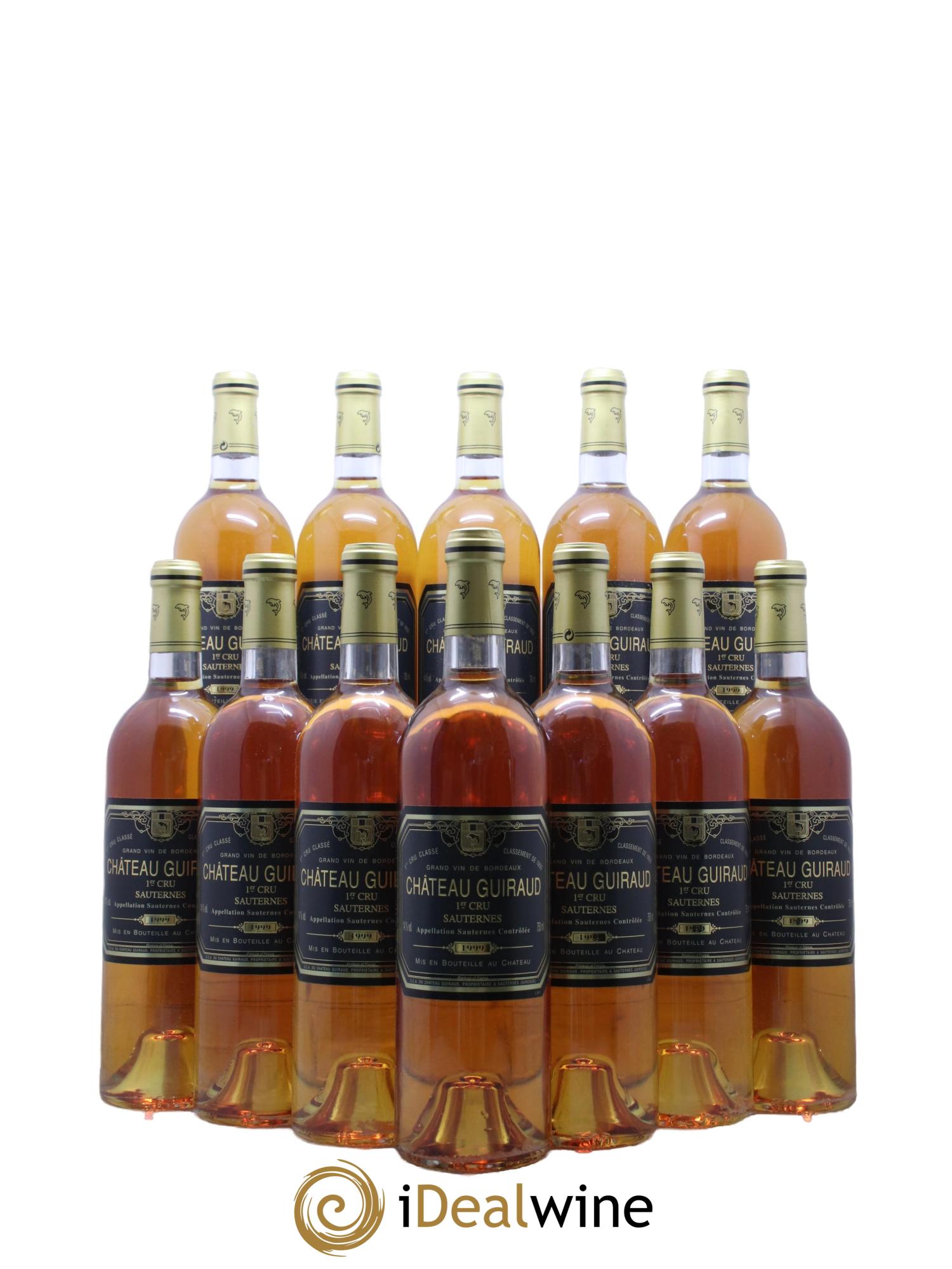 Château Guiraud 1er Grand Cru Classé 1999 - Lotto di 12 bottiglie - 0