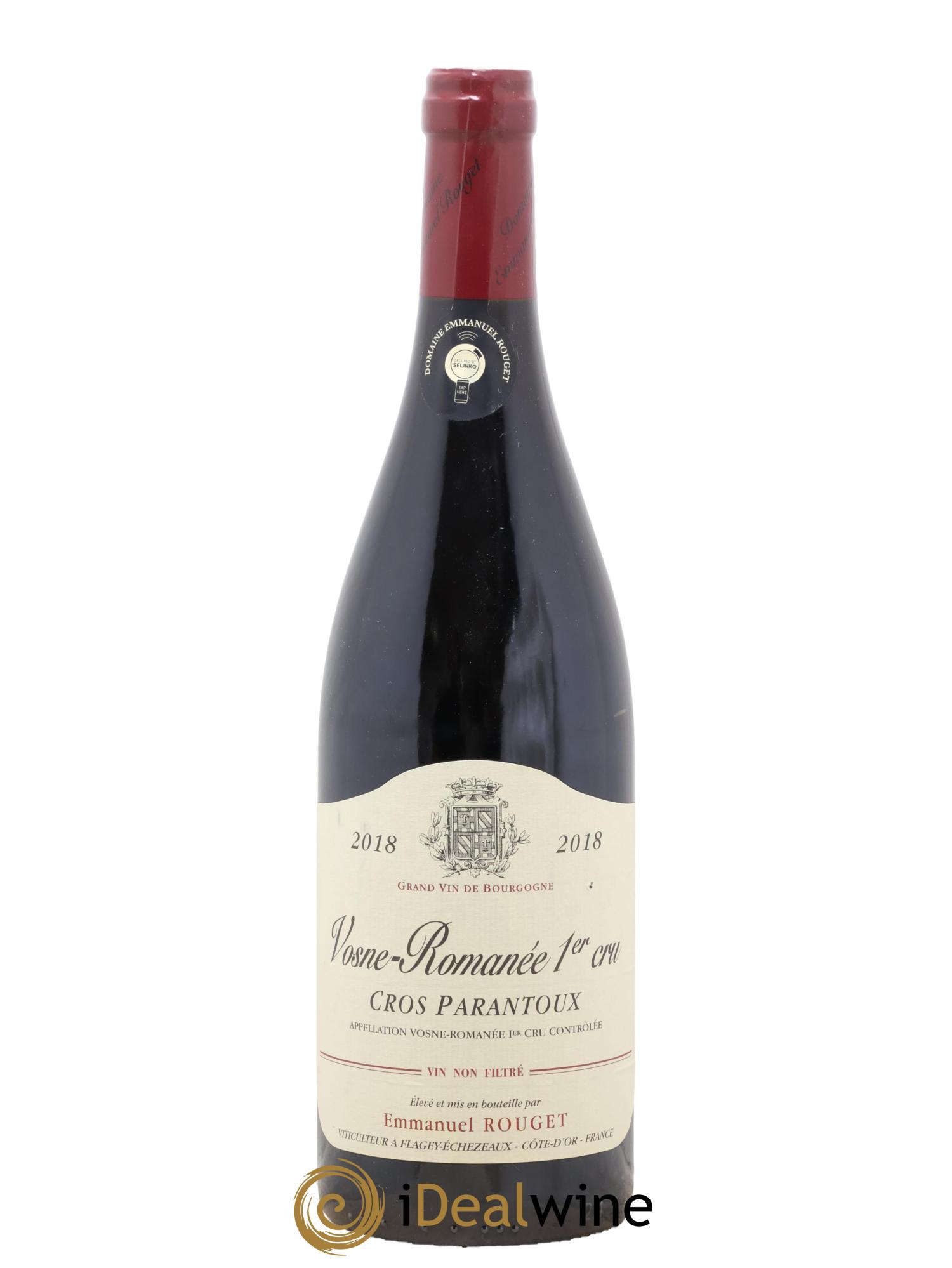 Vosne-Romanée 1er Cru Cros Parantoux Emmanuel Rouget 2018 - Lotto di 1 bottiglia - 0