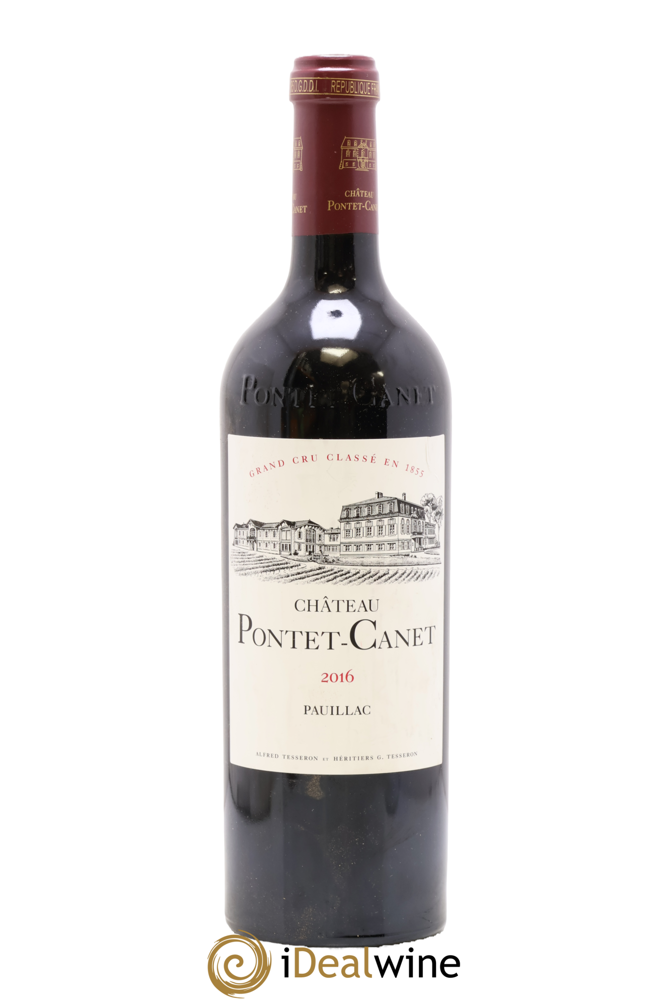 Château Pontet Canet 5ème Grand Cru Classé 2016 - Posten von 1 Flasche - 0
