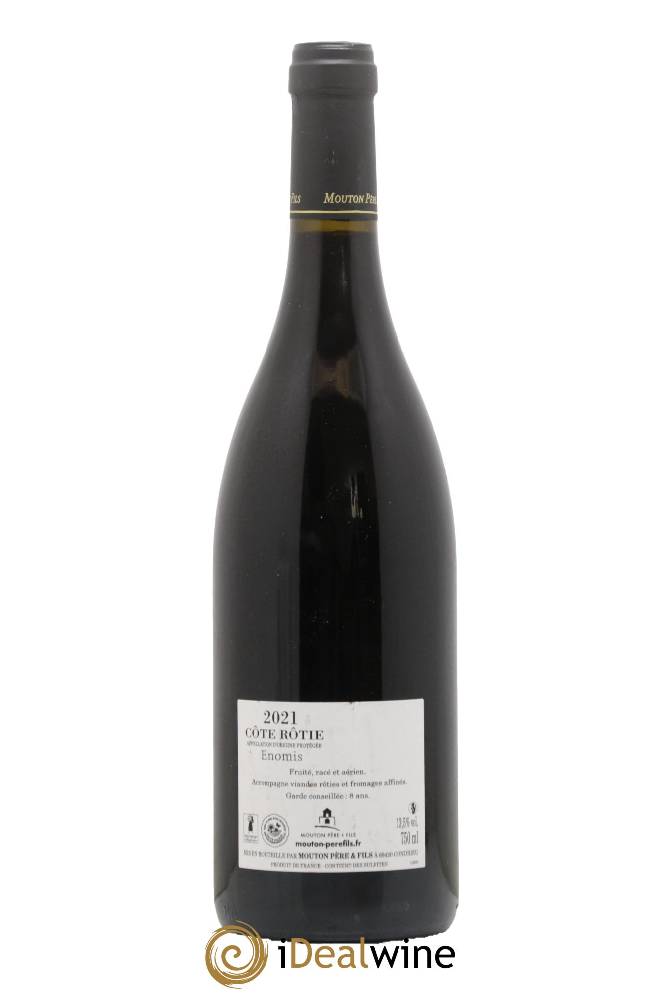 Côte-Rôtie Cuvee Enomis Domaine Mouton 2021 - Posten von 1 Flasche - 1
