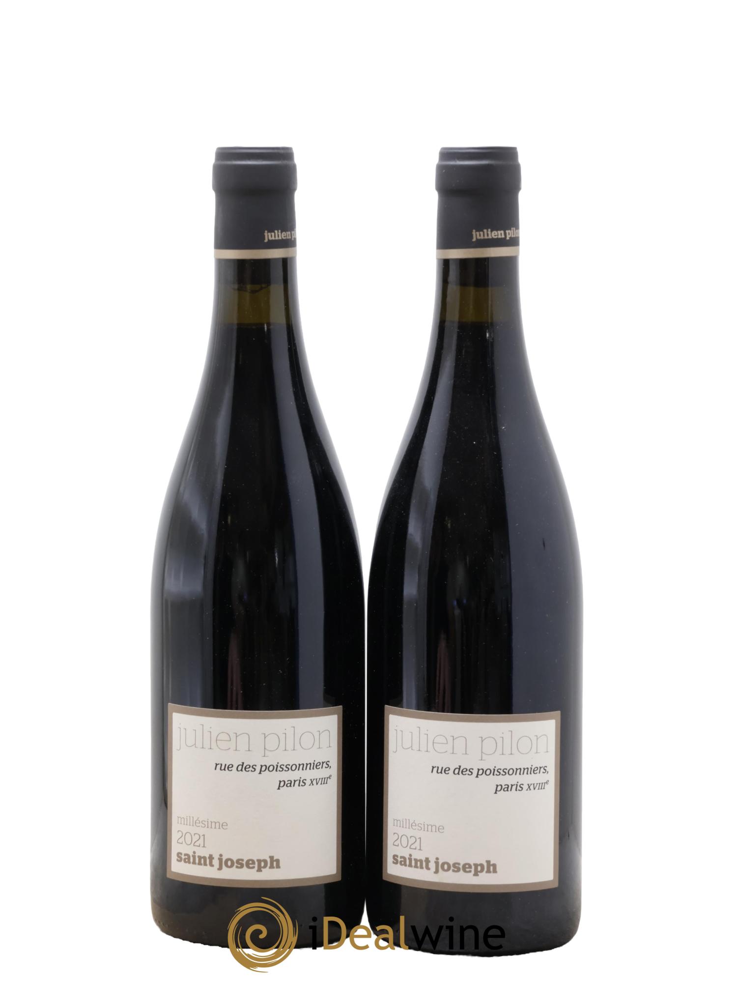 Saint-Joseph Rue des Poissonniers Paris XVIIe Julien Pilon 2021 - Lot de 2 bouteilles - 0