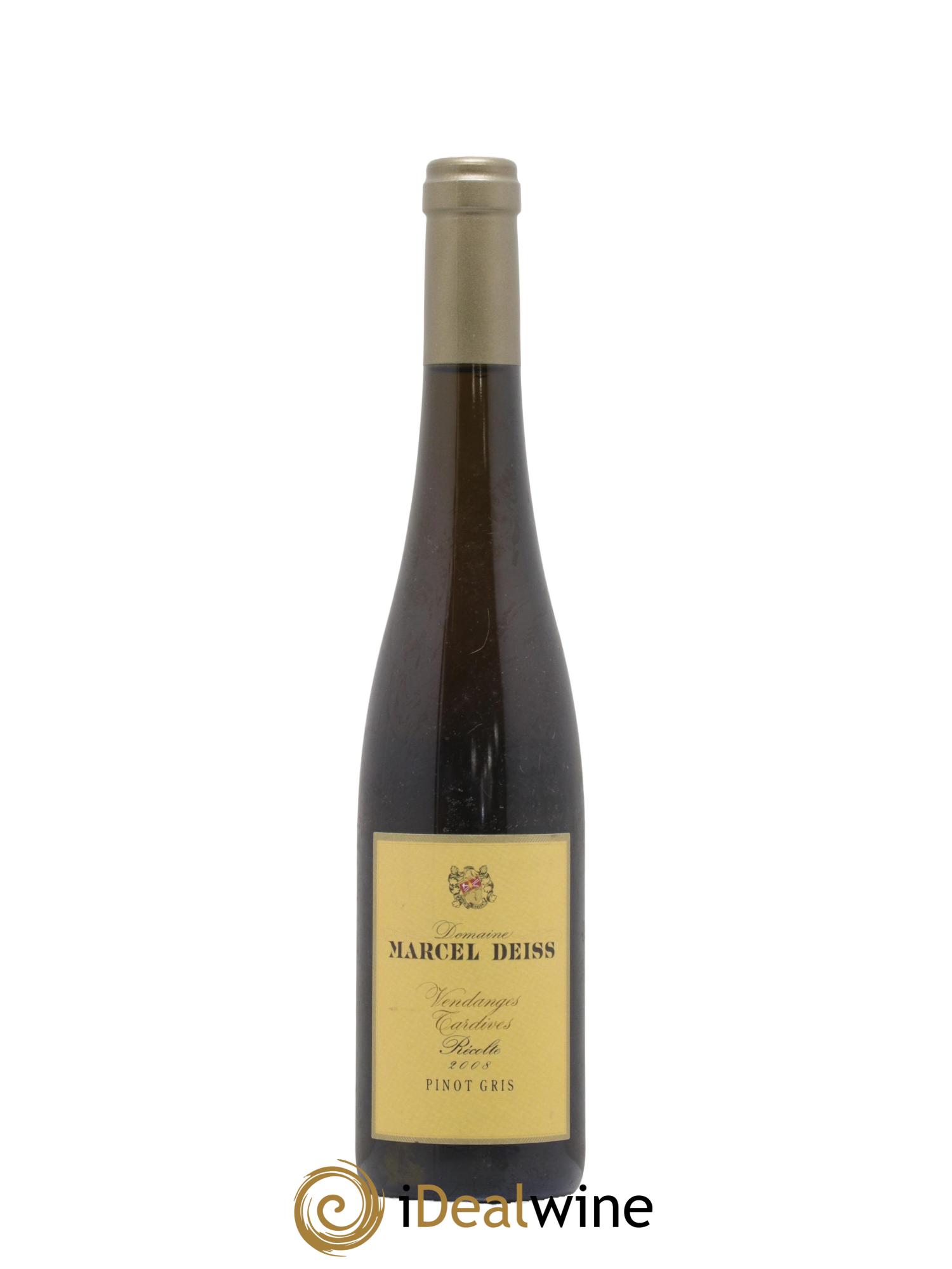 Alsace Pinot Gris Vendanges Tardives Marcel Deiss (Domaine) 2008 - Lot of 1 500ml format - 0
