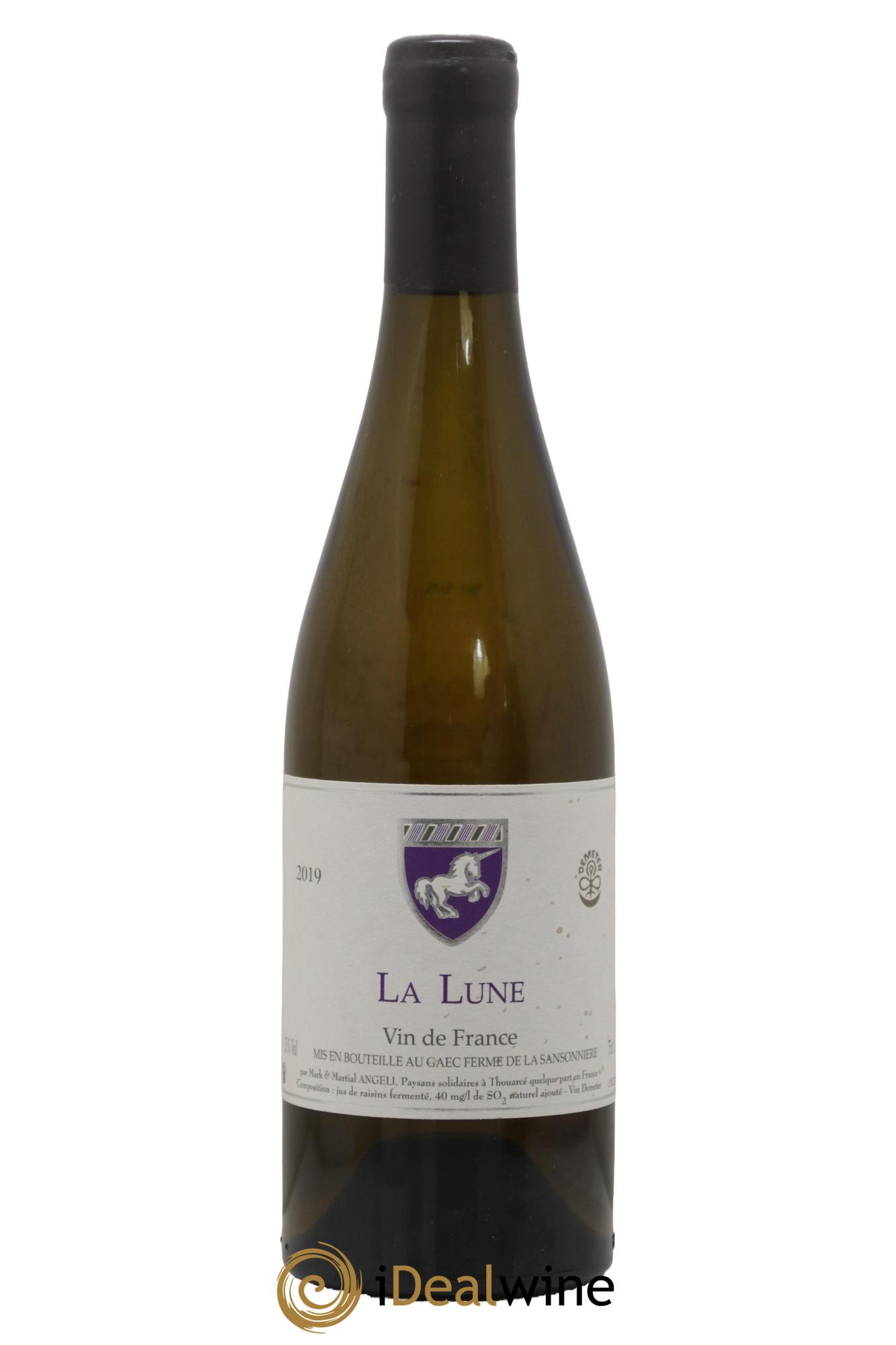 Vin de France La Lune Mark Angeli (Domaine) - Ferme de la Sansonnière 2019 - Lot de 1 bouteille - 0