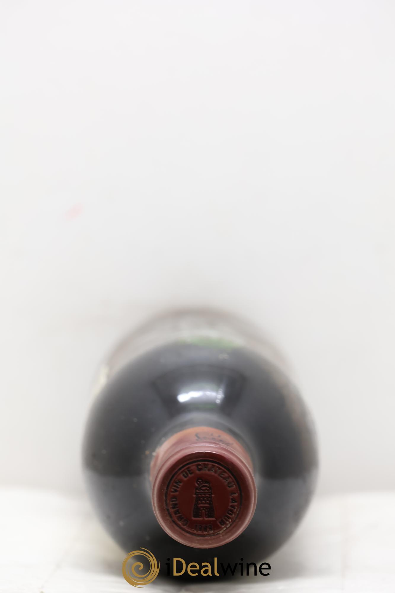 Château Latour 1er Grand Cru Classé 1989 - Lot de 1 bouteille - 1
