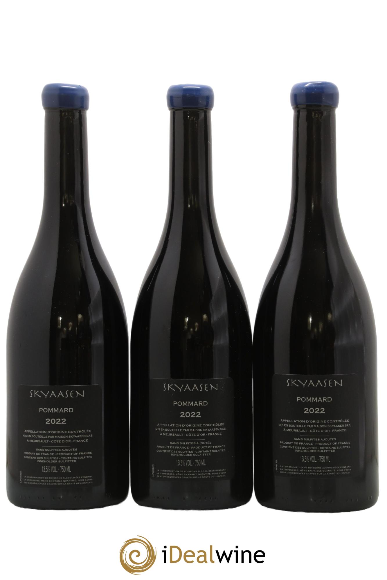 Pommard Maison Skyaasen 2022 - Posten von 3 Flaschen - 1