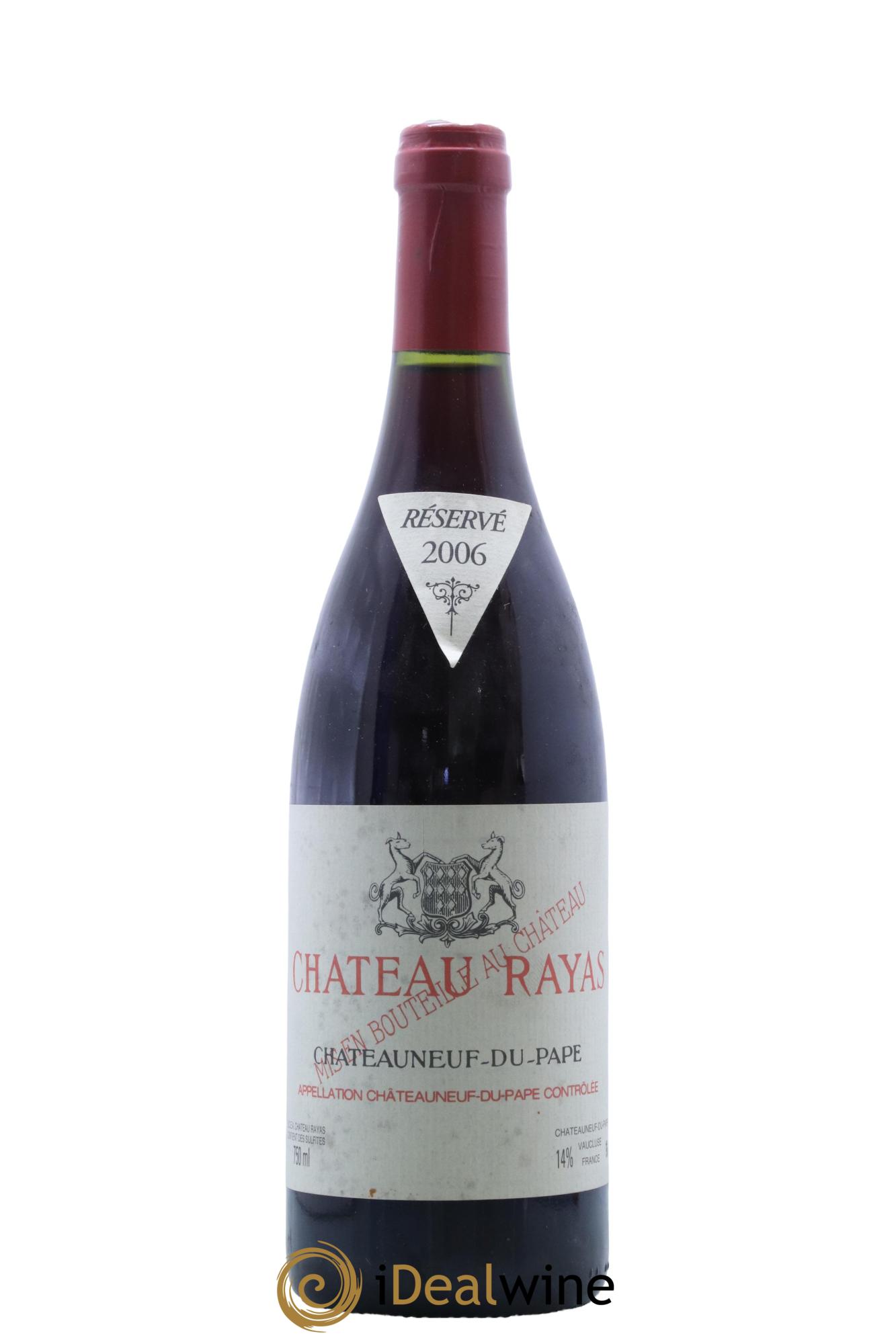 Châteauneuf-du-Pape Château Rayas Emmanuel Reynaud 2006 - Lot de 1 bouteille - 0