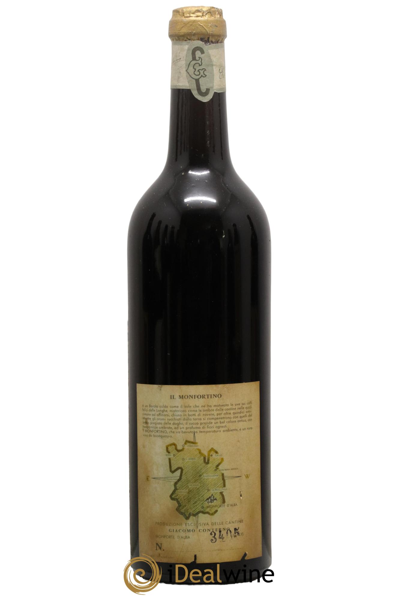 Barolo DOCG Riserva Monfortino Giacomo Conterno 1948 - Posten von 1 Flasche - 1