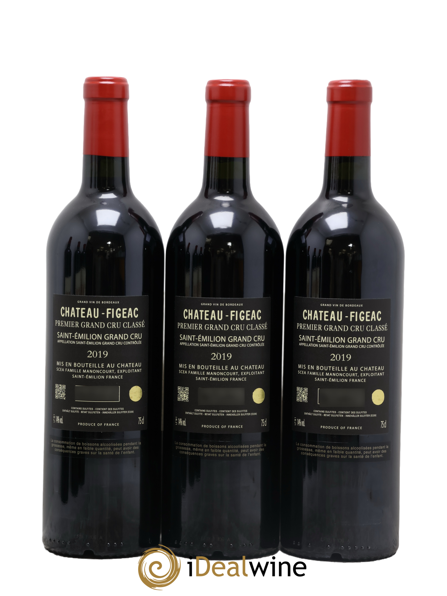 Château Figeac 1er Grand Cru Classé A 2019 - Lot de 6 bouteilles - 2