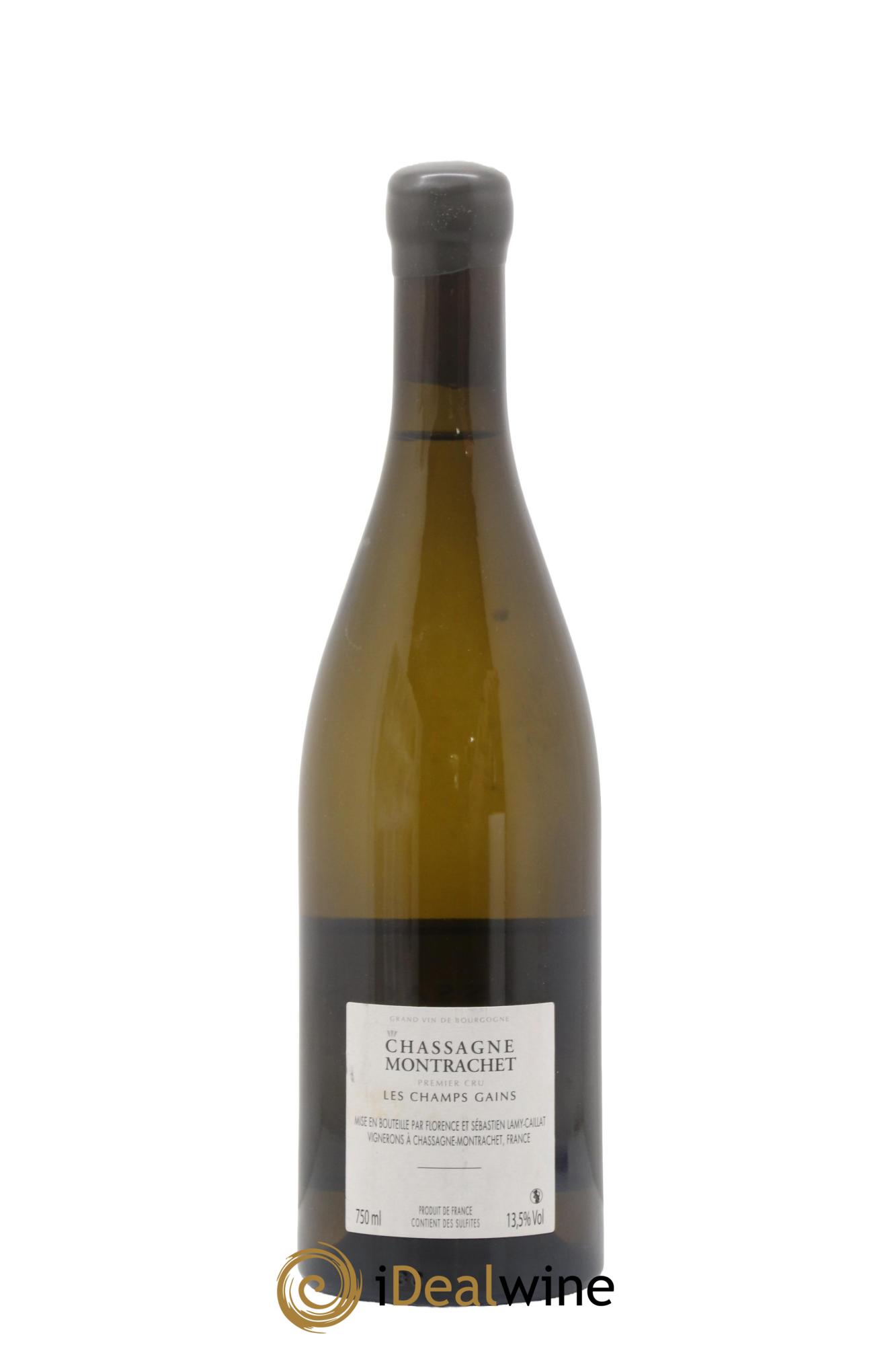 Chassagne-Montrachet 1er Cru Les Champs Gains Lamy-Caillat (Domaine) 2015 - Posten von 1 Flasche - 1