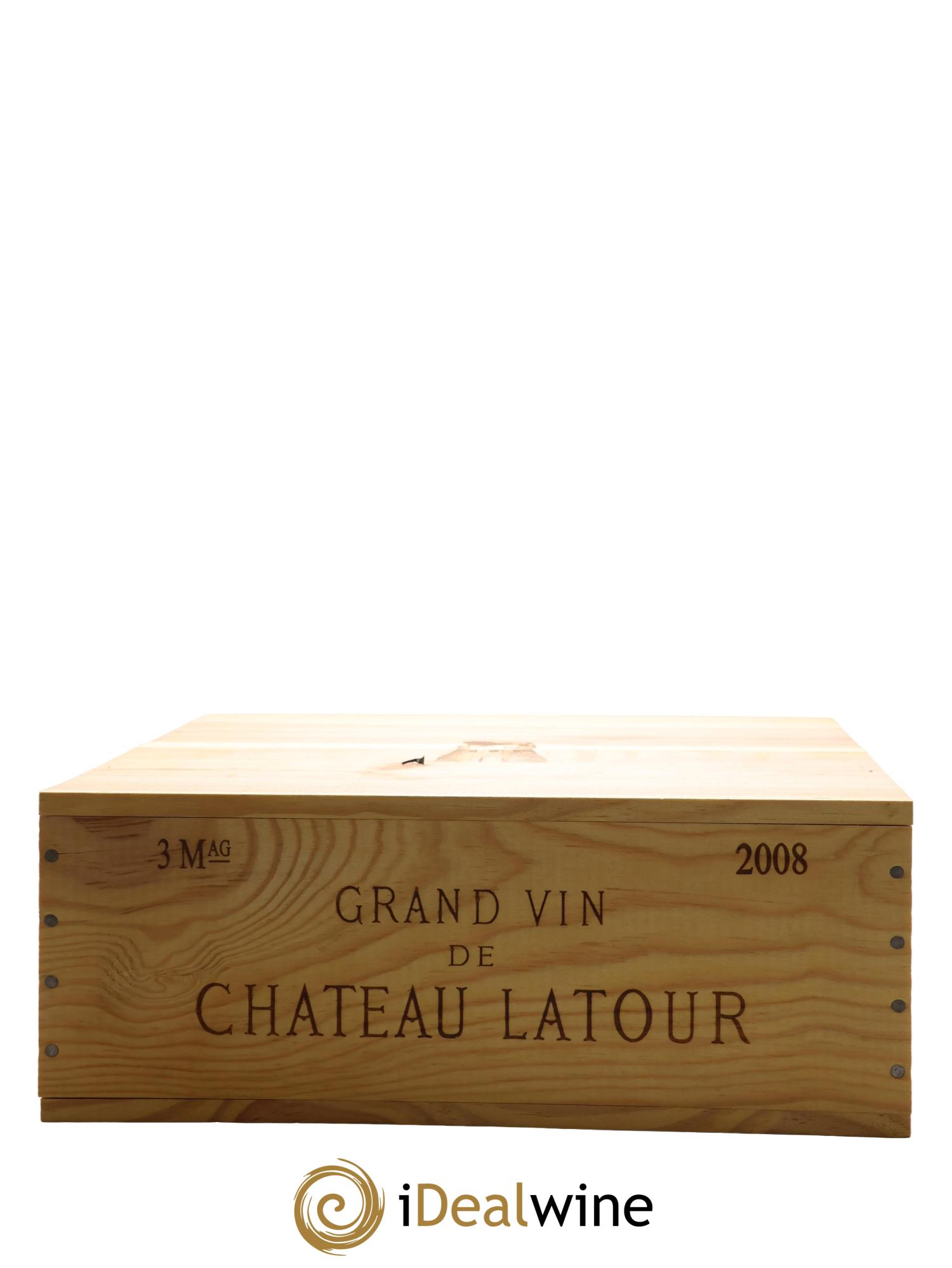 Château Latour 1er Grand Cru Classé 2008 - Lotto di 3 magnum - 3