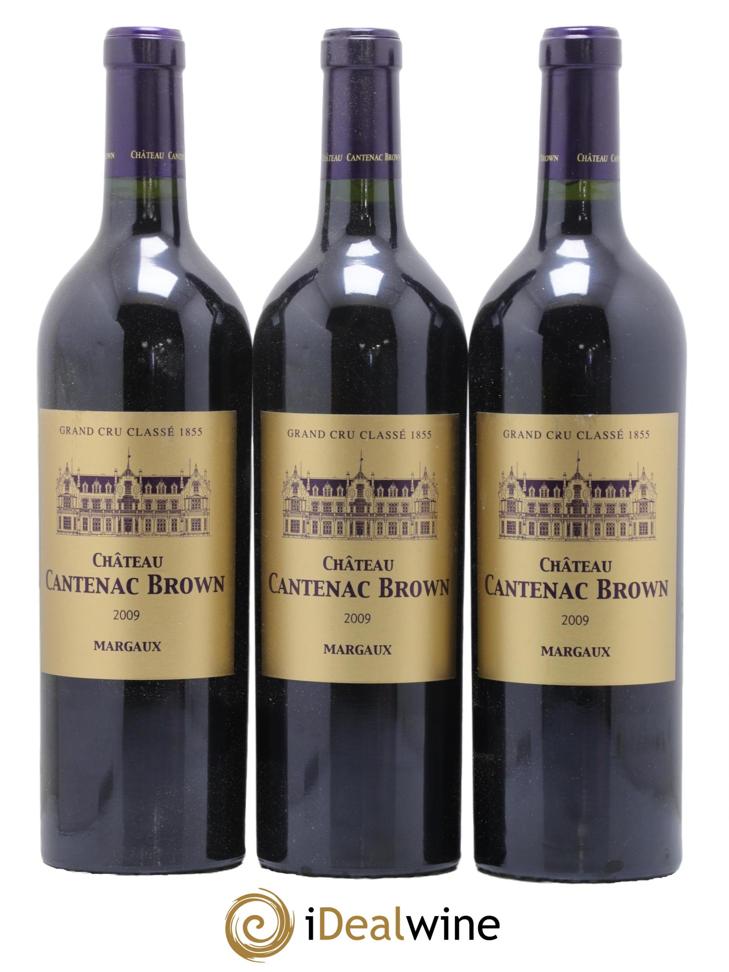 Château Cantenac Brown 3ème Grand Cru Classé 2009 - Lot de 6 bouteilles - 2