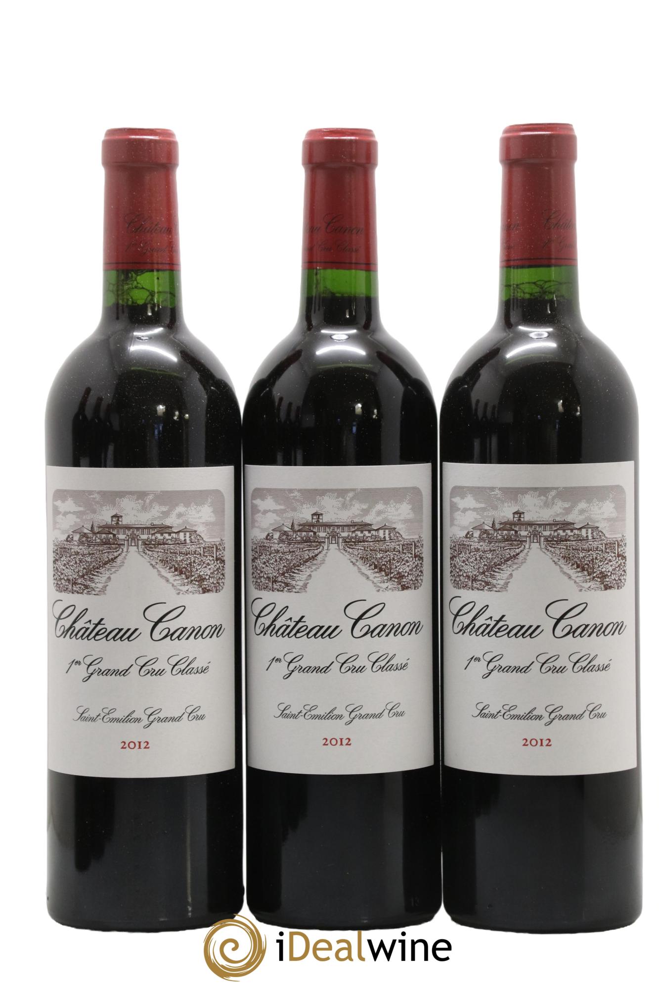 Château Canon 1er Grand Cru Classé B 2012 - Lot of 12 bottles - 2