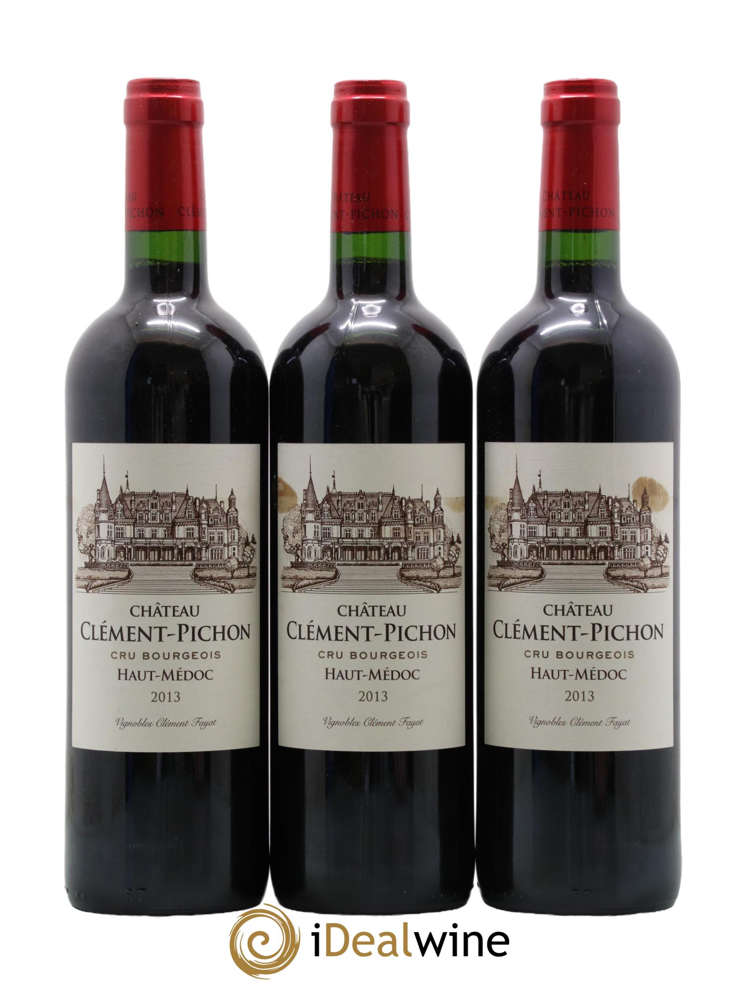 Château Clément-Pichon Cru Bourgeois 2013 - Posten von 12 Flaschen - 3