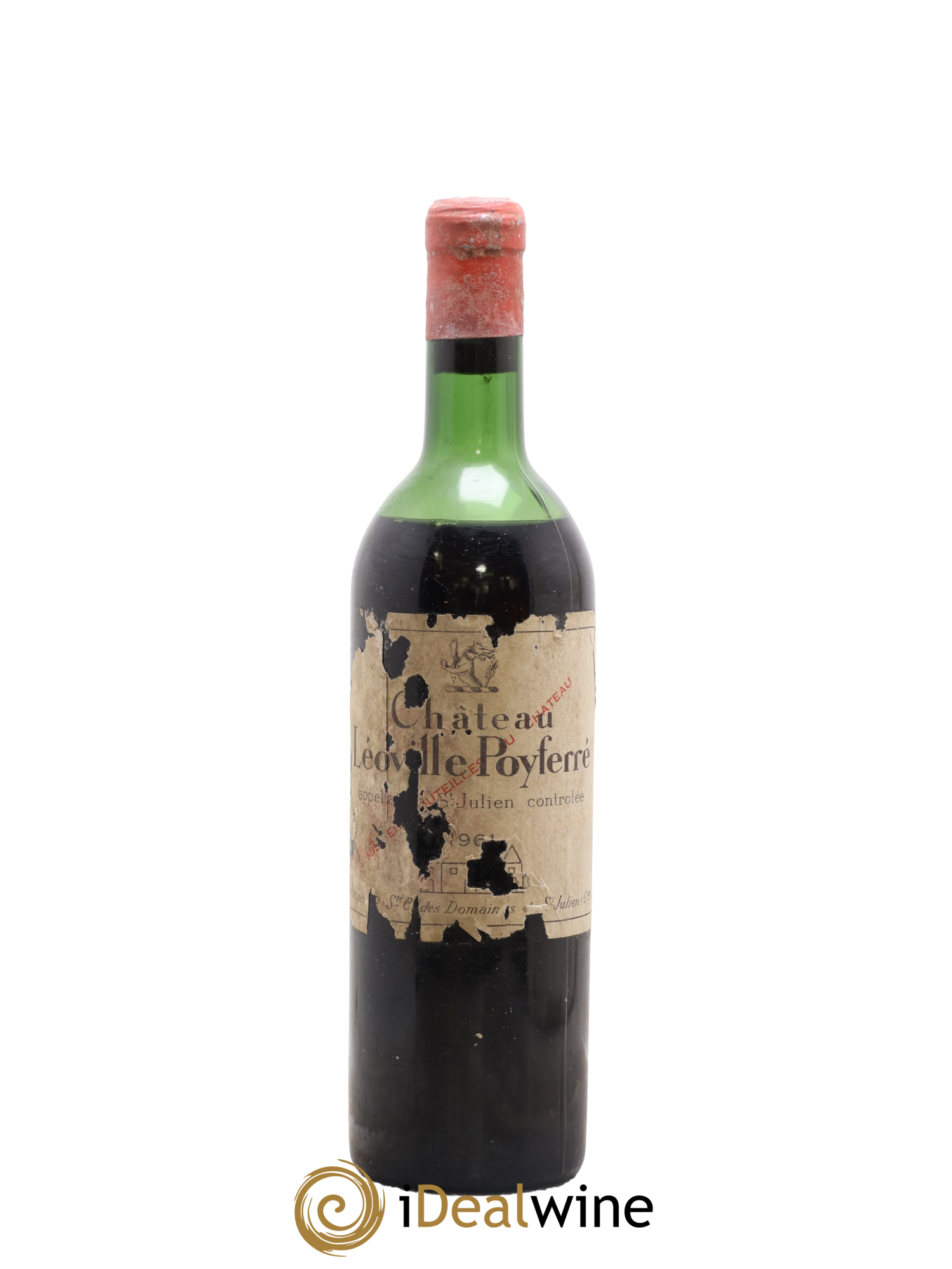 Château Léoville Poyferré 2ème Grand Cru Classé 1961 - Lot de 1 bouteille - 0