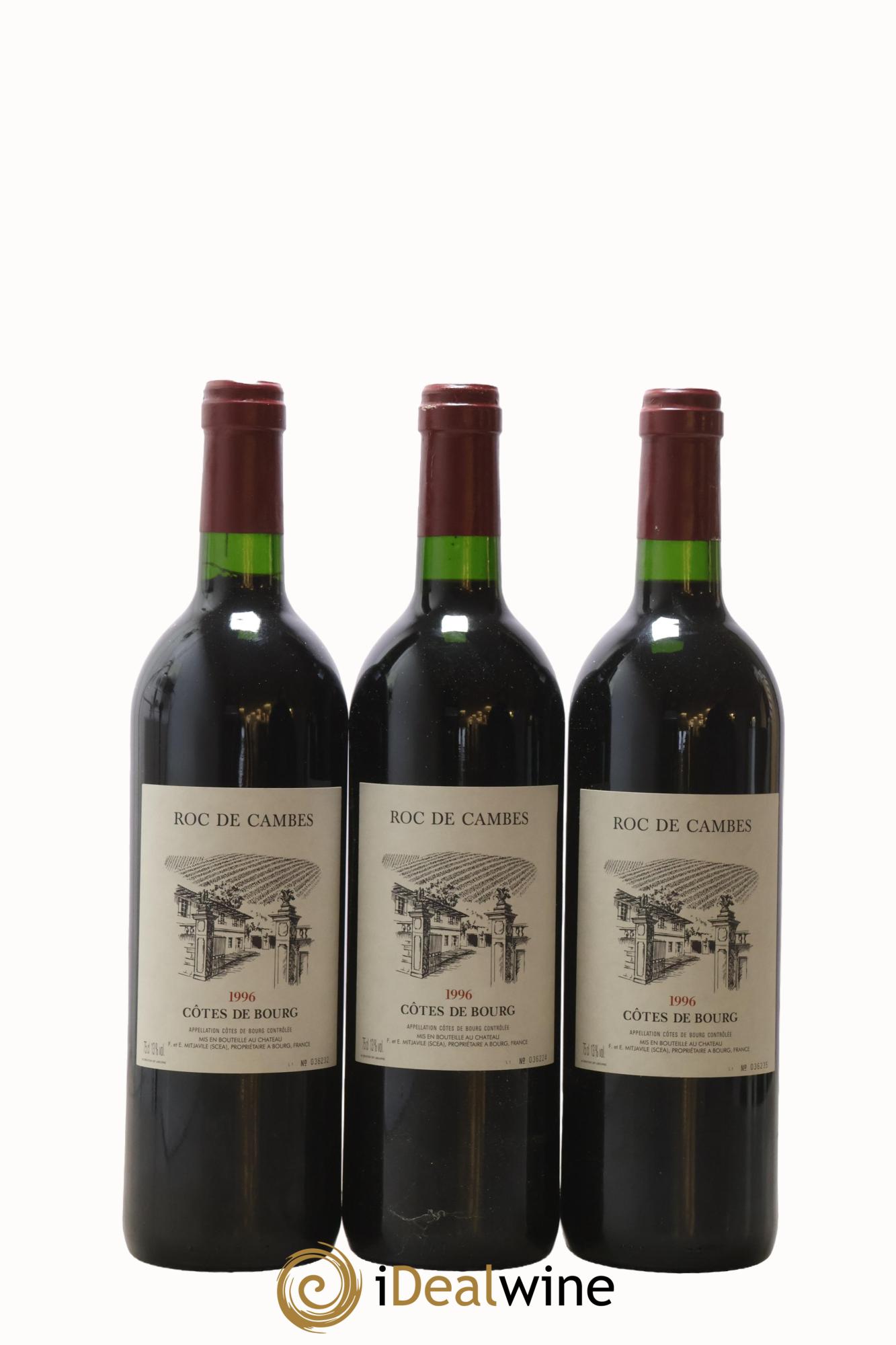 Roc de Cambes 1996 - Lot de 12 bouteilles - 4