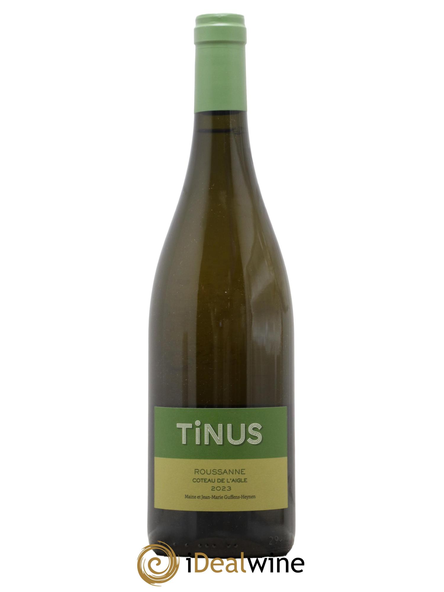 Vin de France Château des Tourettes Tinus Roussanne Coteau de l'Aigle Jean-Marie Guffens 2023 - Lot de 1 bouteille - 0