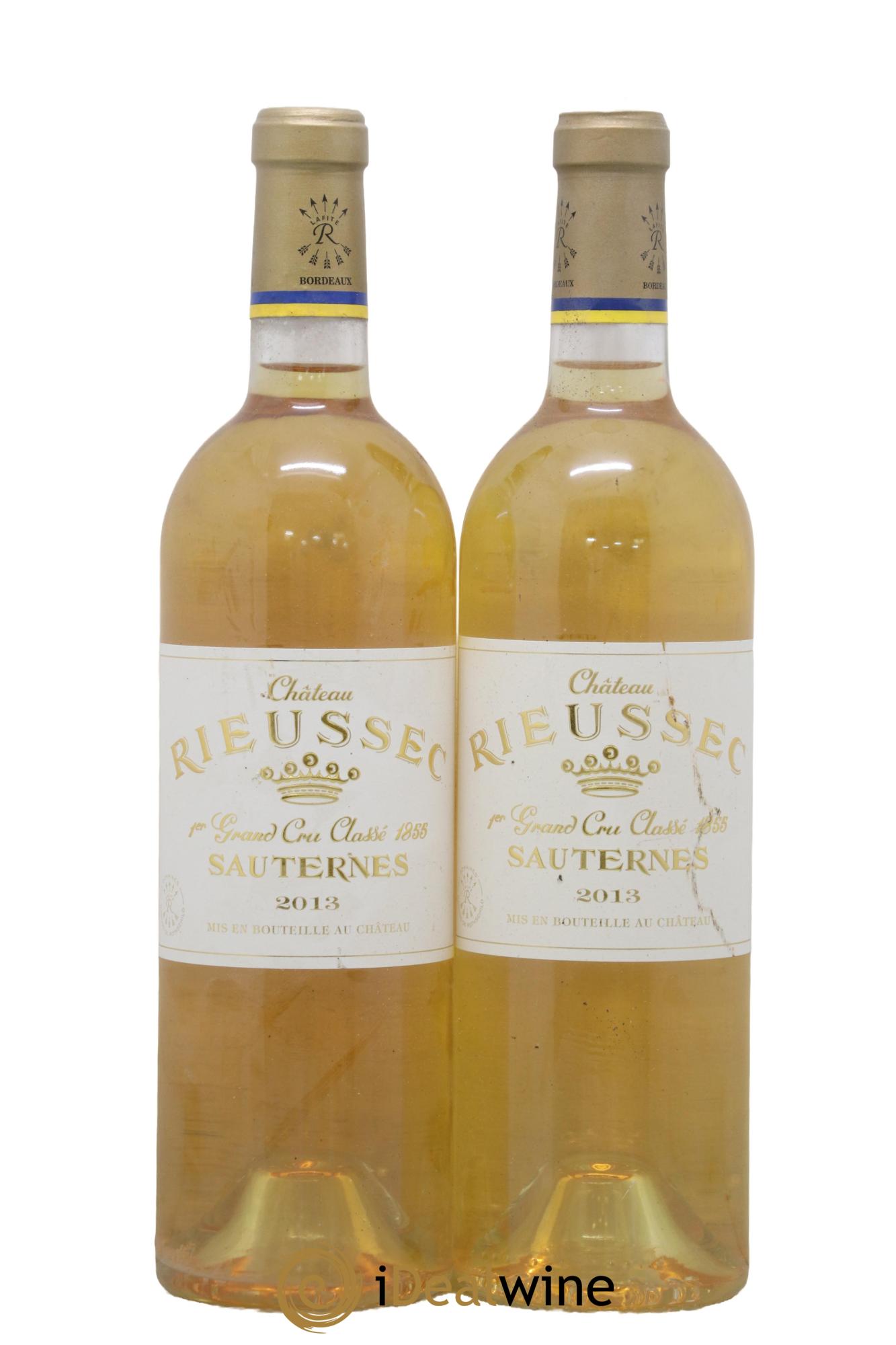 Château Rieussec 1er Grand Cru Classé 2013 - Lot of 2 bottles - 0