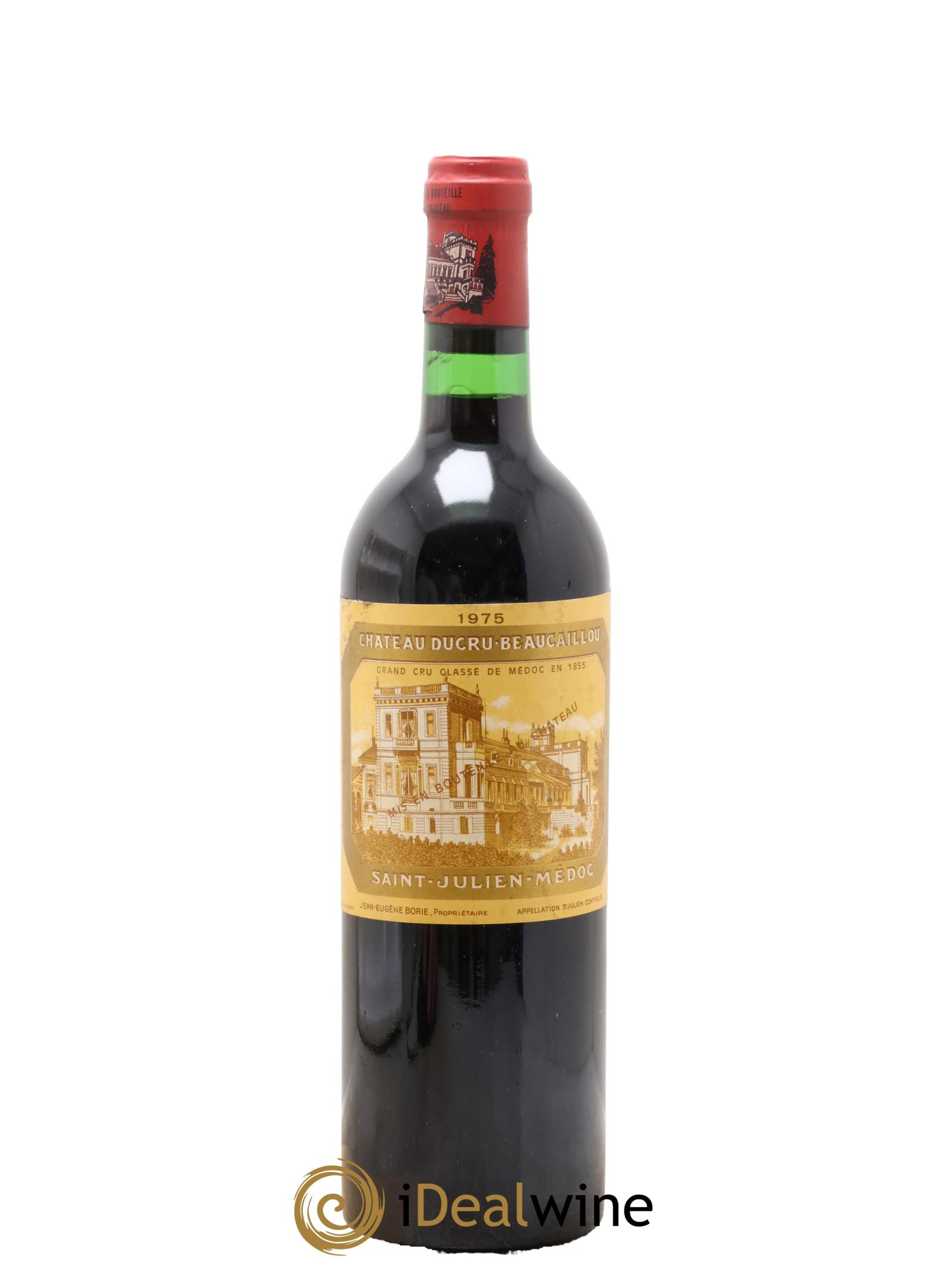 Château Ducru Beaucaillou 2ème Grand Cru Classé 1975 - Posten von 1 Flasche - 0