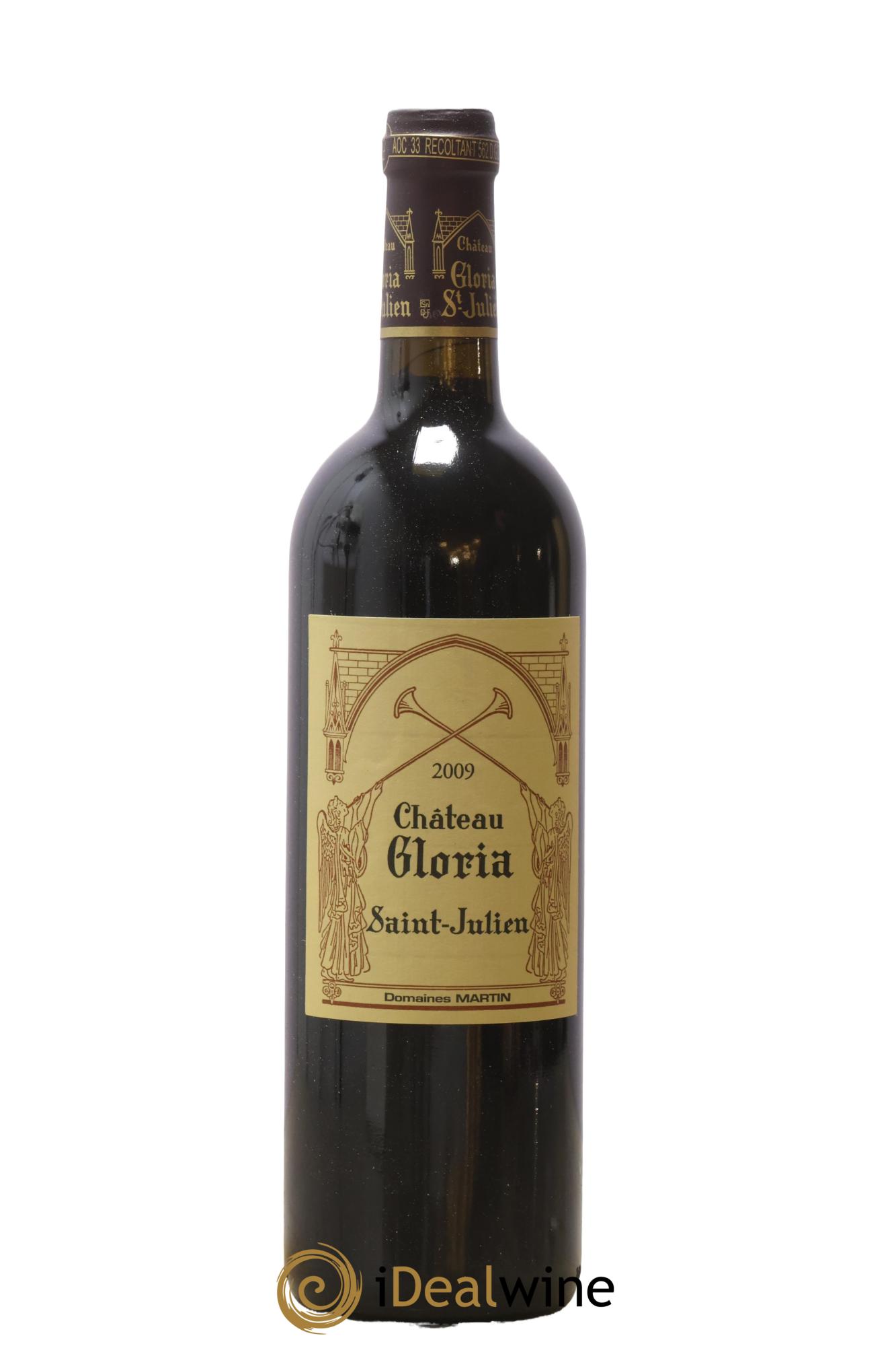 Château Gloria 2009 - Lot de 1 bouteille - 0