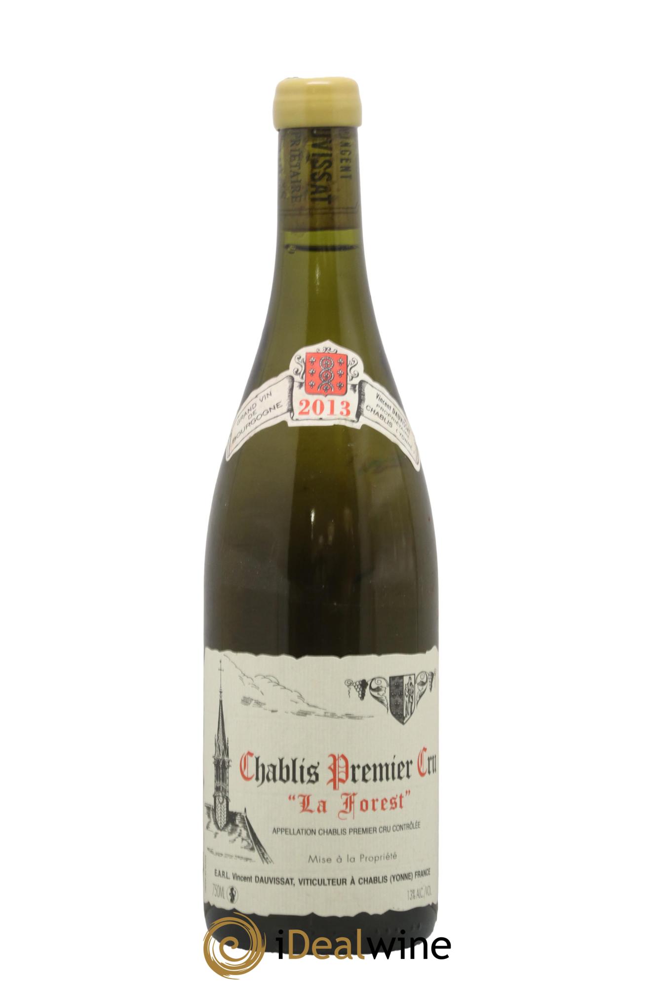 Chablis 1er Cru La Forest Vincent Dauvissat (Domaine) 2013 - Posten von 1 Flasche - 0