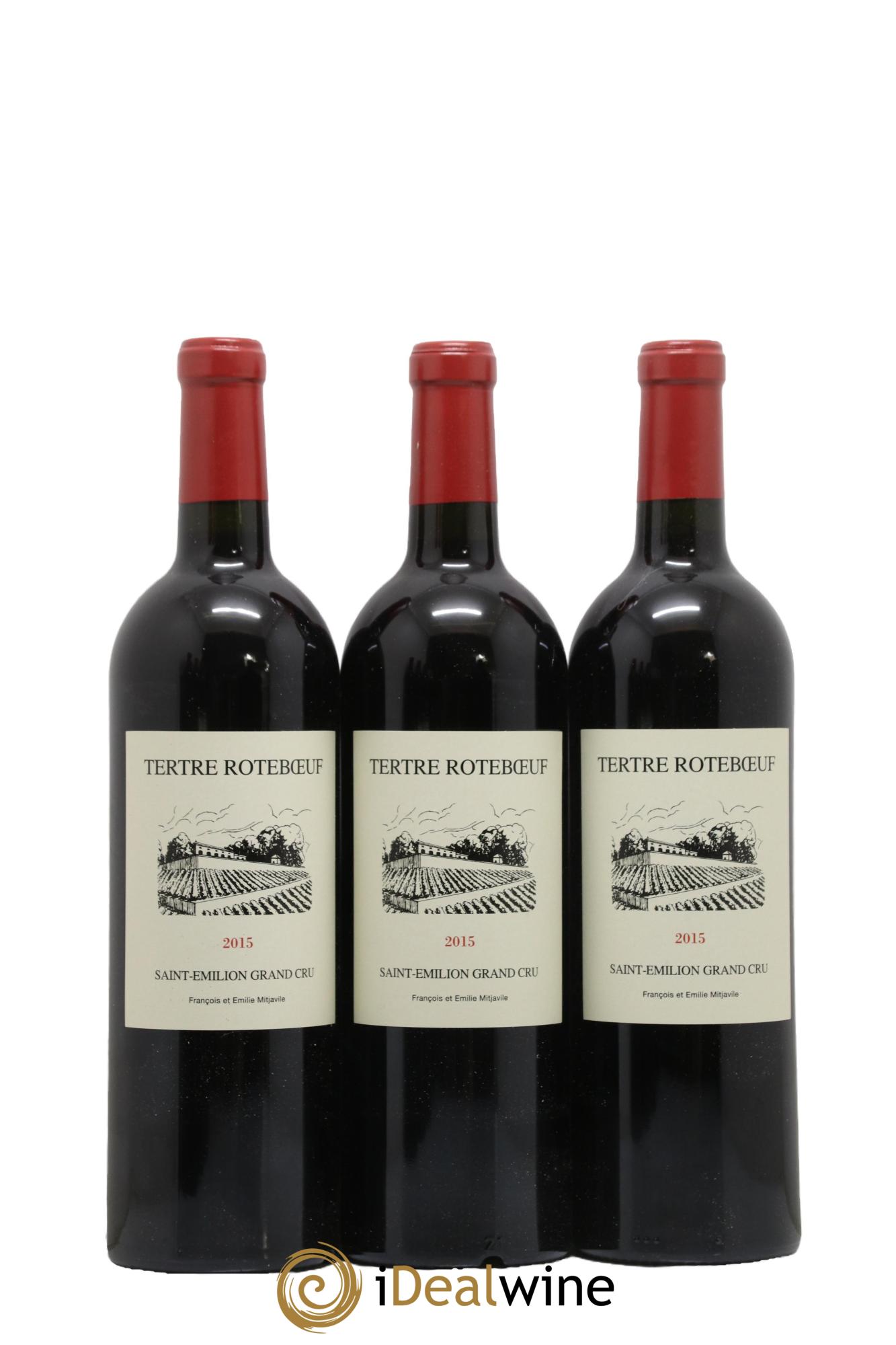Château Tertre Roteboeuf 2015 - Lot of 6 bottles - 1
