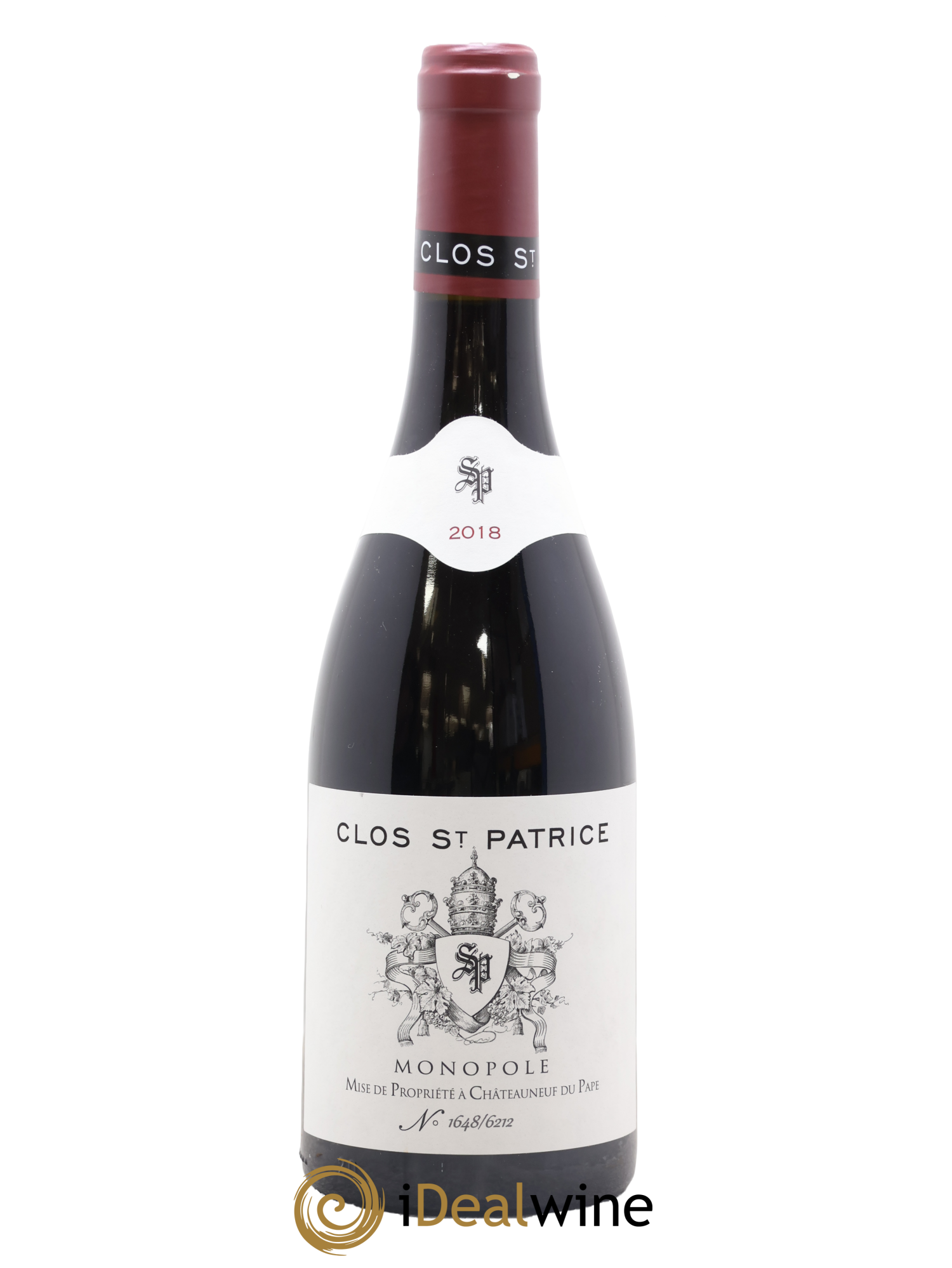 Châteauneuf-du-Pape Clos Saint-Patrice 2018 - Lot of 1 bottle - 0