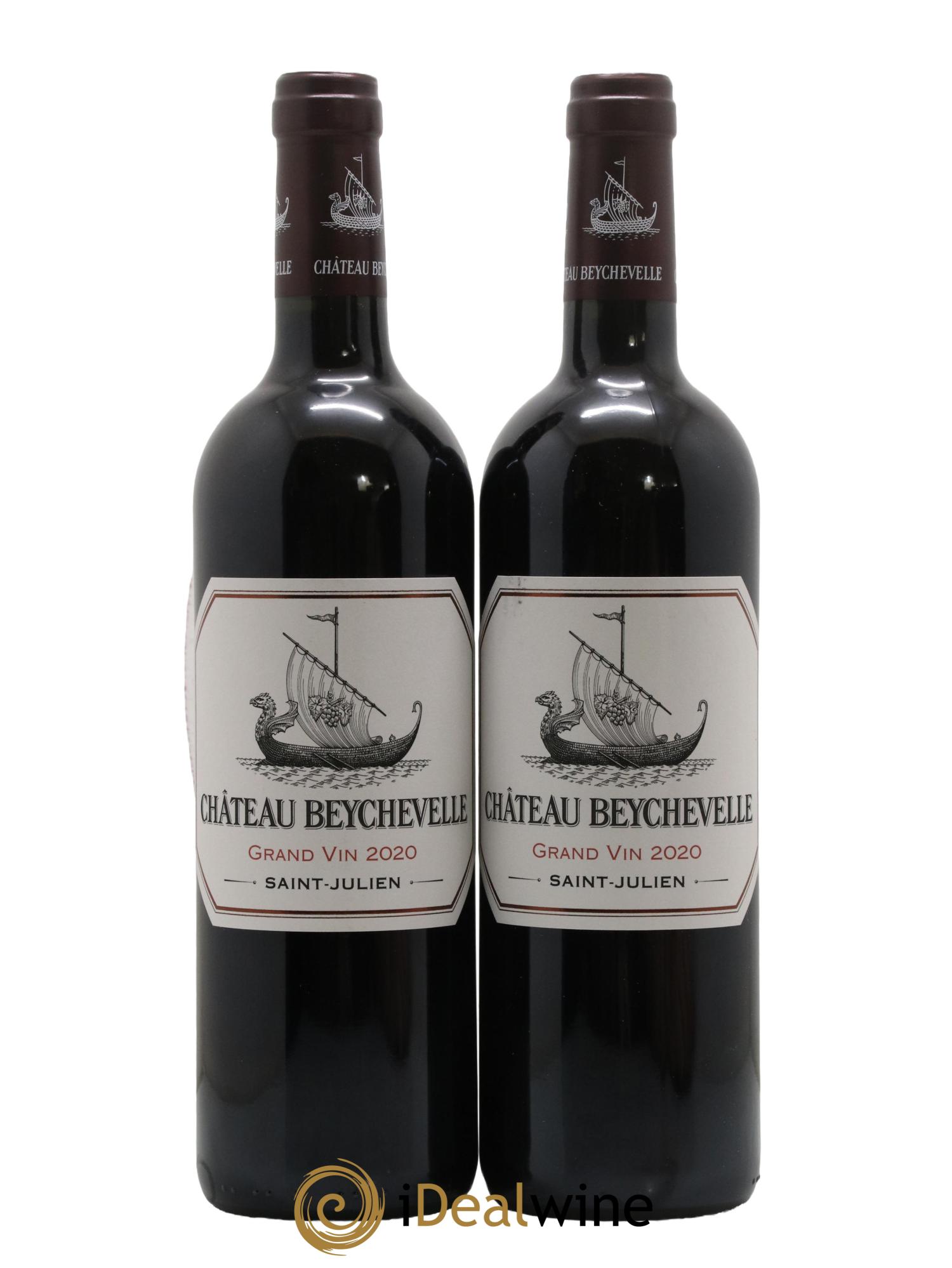 Château Beychevelle 4ème Grand Cru Classé 2020 - Lot de 2 bouteilles - 0