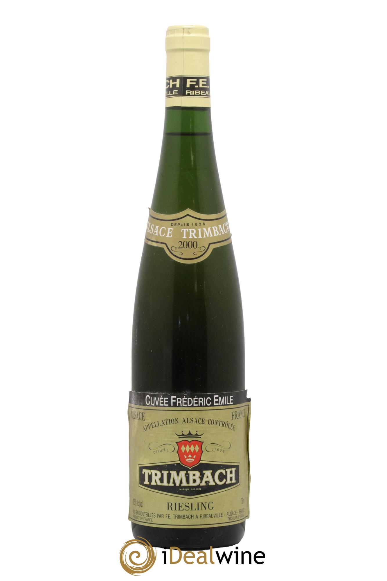 Alsace Riesling Cuvée Frédéric Emile Trimbach (Domaine) 2000 - Lot de 1 bouteille - 0