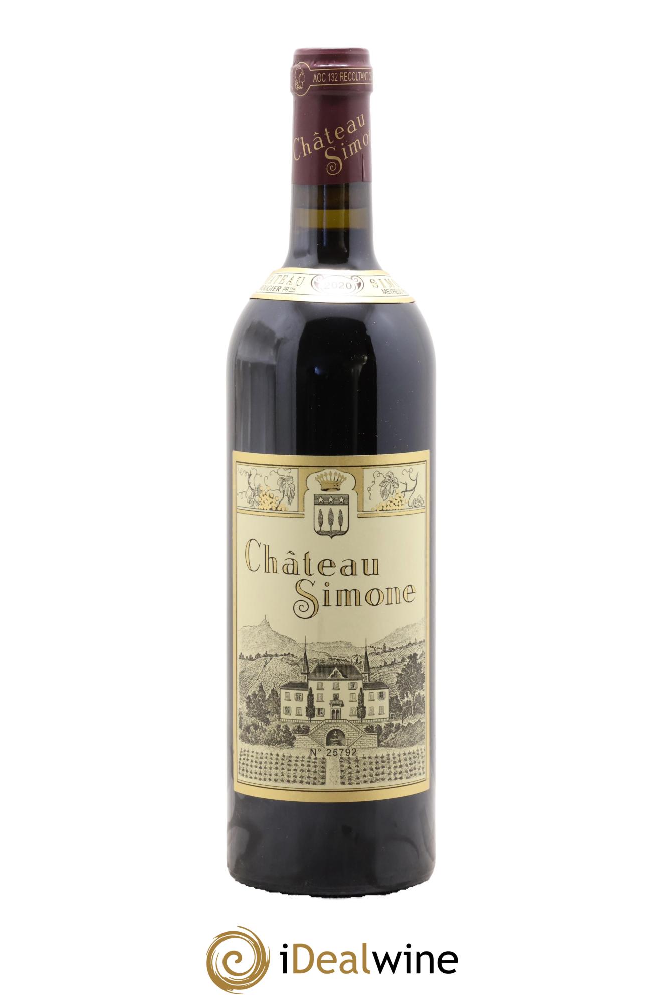Palette Château Simone Famille Rougier 2020 - Lot of 1 bottle - 0