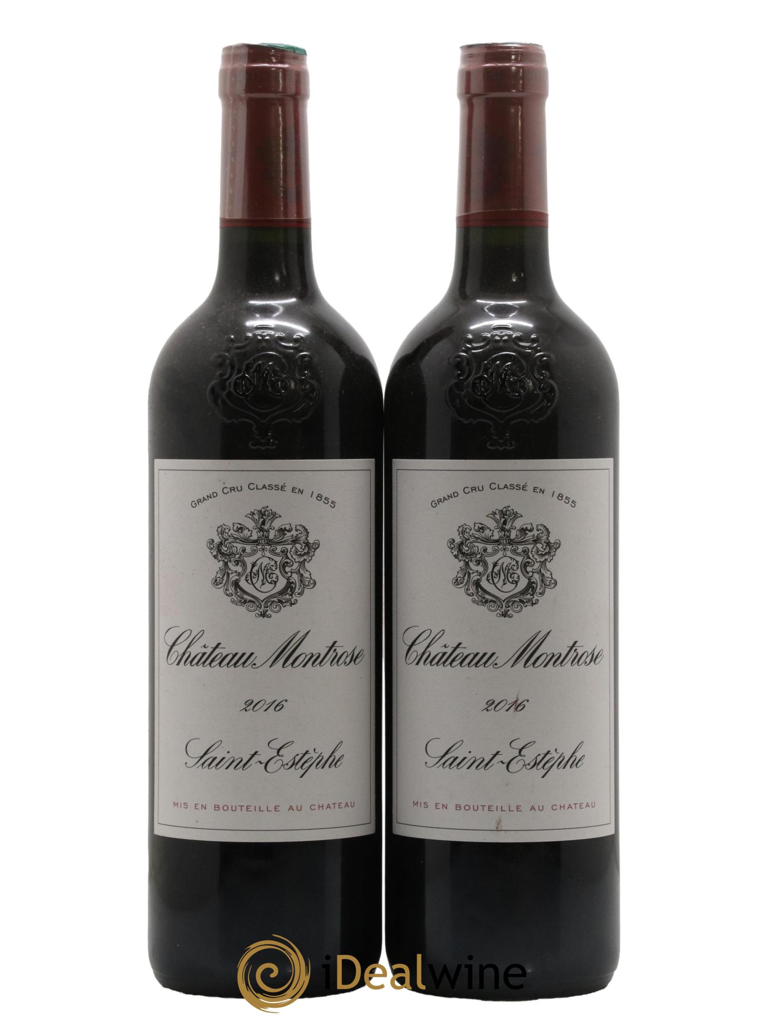 Château Montrose 2ème Grand Cru Classé 2016 - Lot de 2 bouteilles - 0