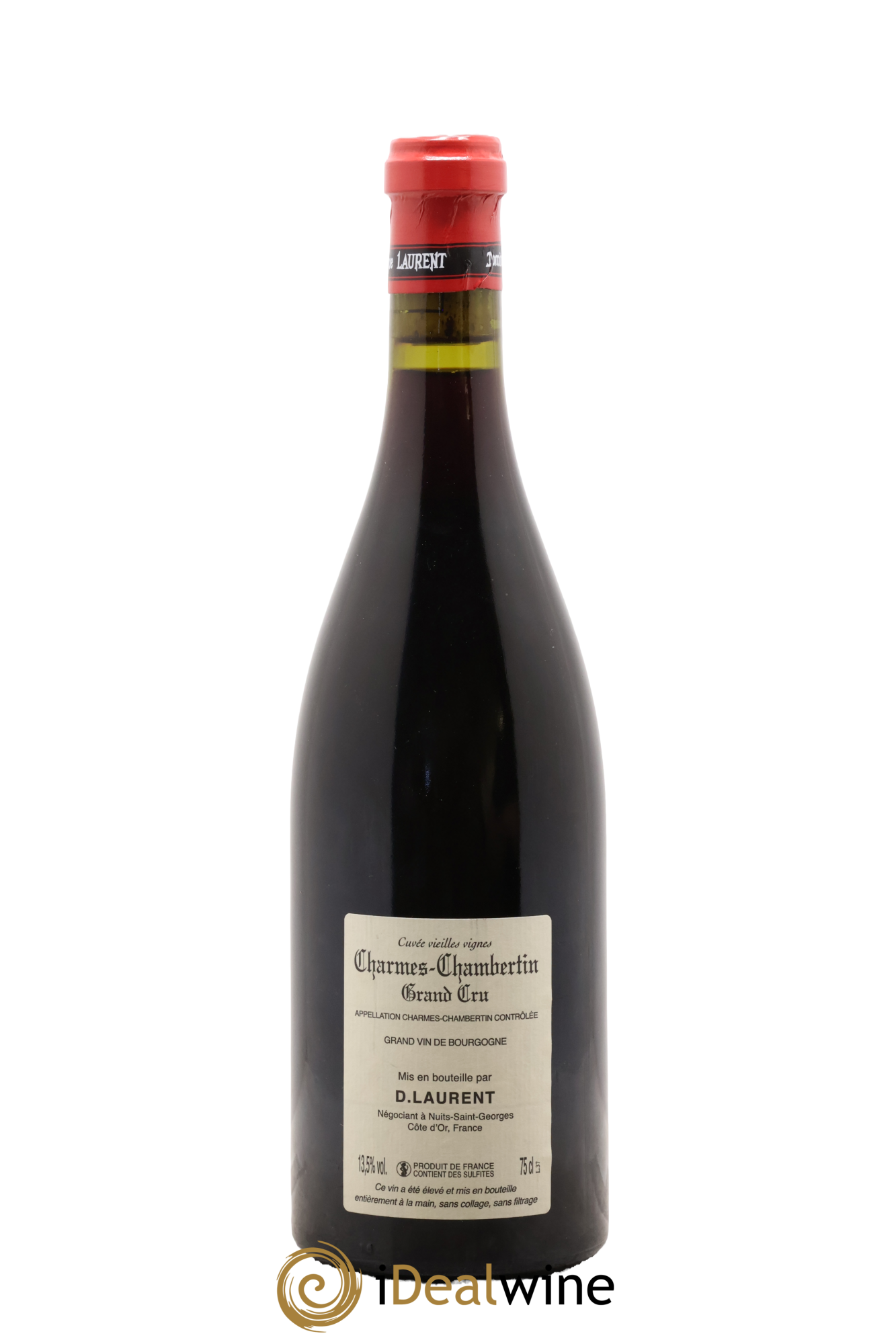 Charmes-Chambertin Grand Cru Vieilles Vignes Dominique Laurent 2015 - Lot of 1 bottle - 1