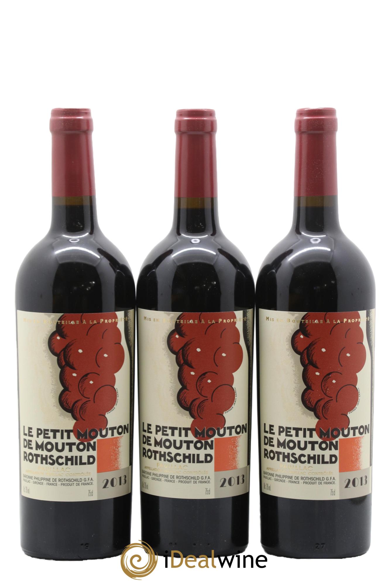 Petit Mouton Second Vin 2013 - Lotto di 6 bottiglie - 3