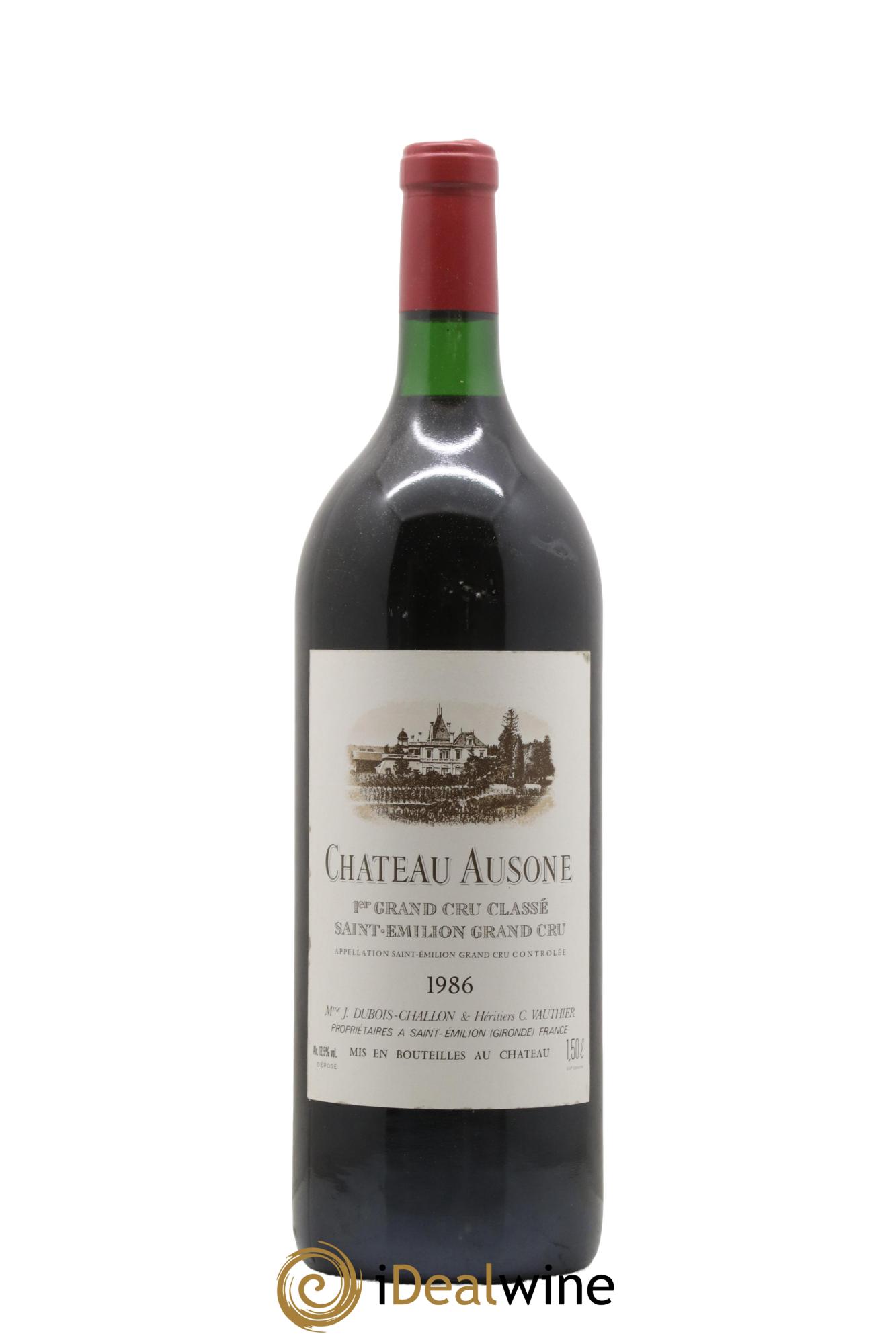Château Ausone 1er Grand Cru Classé A 1986 - Lot of 1 magnum - 1