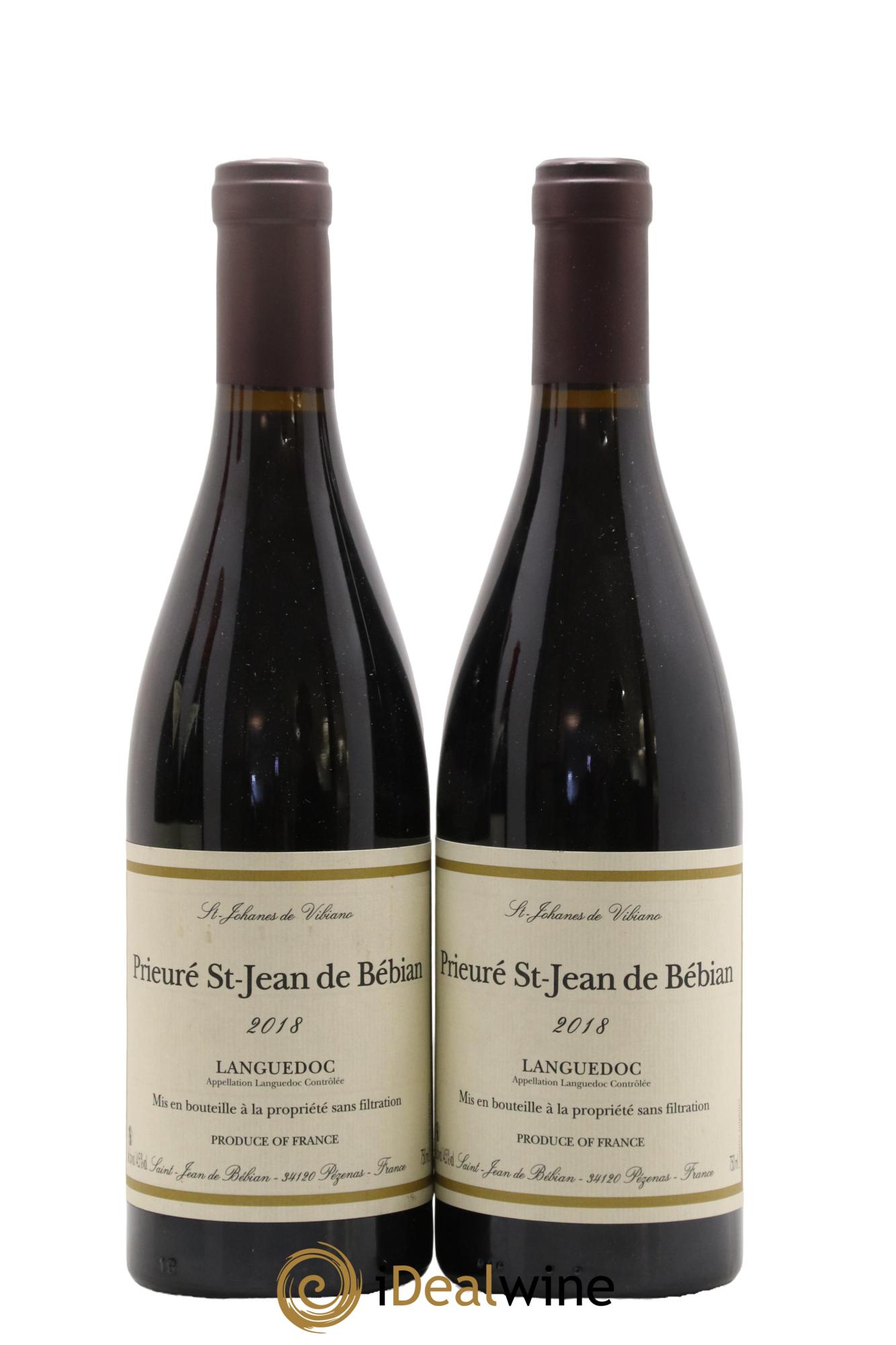 Languedoc Prieuré St-Jean de Bébian 2018 - Lot de 2 bouteilles - 0