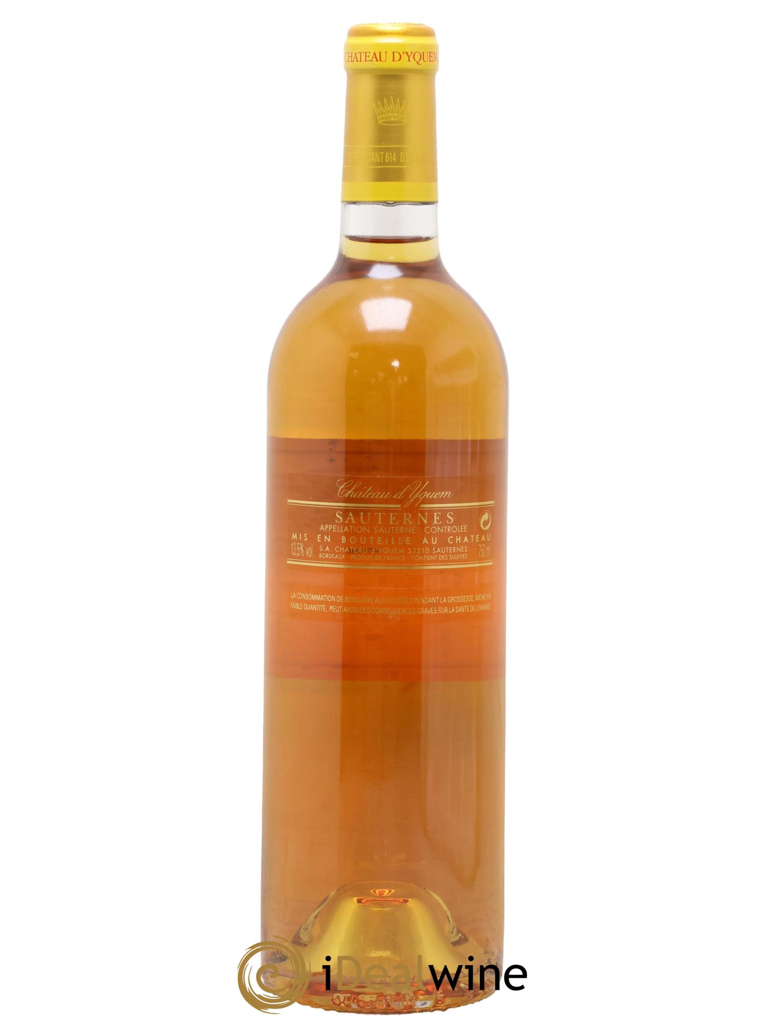 Château d' Yquem 1er Cru Classé Supérieur 2005 - Lotto di 1 bottiglia - 1