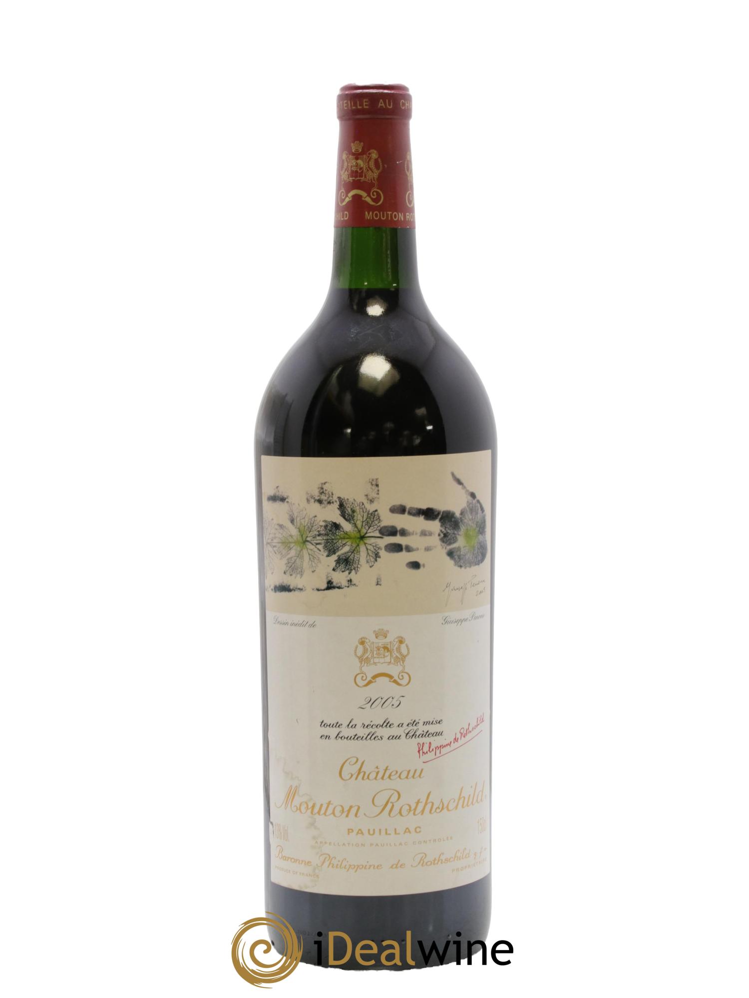 Château Mouton Rothschild 1er Grand Cru Classé 2005 - Lot of 1 magnum - 0