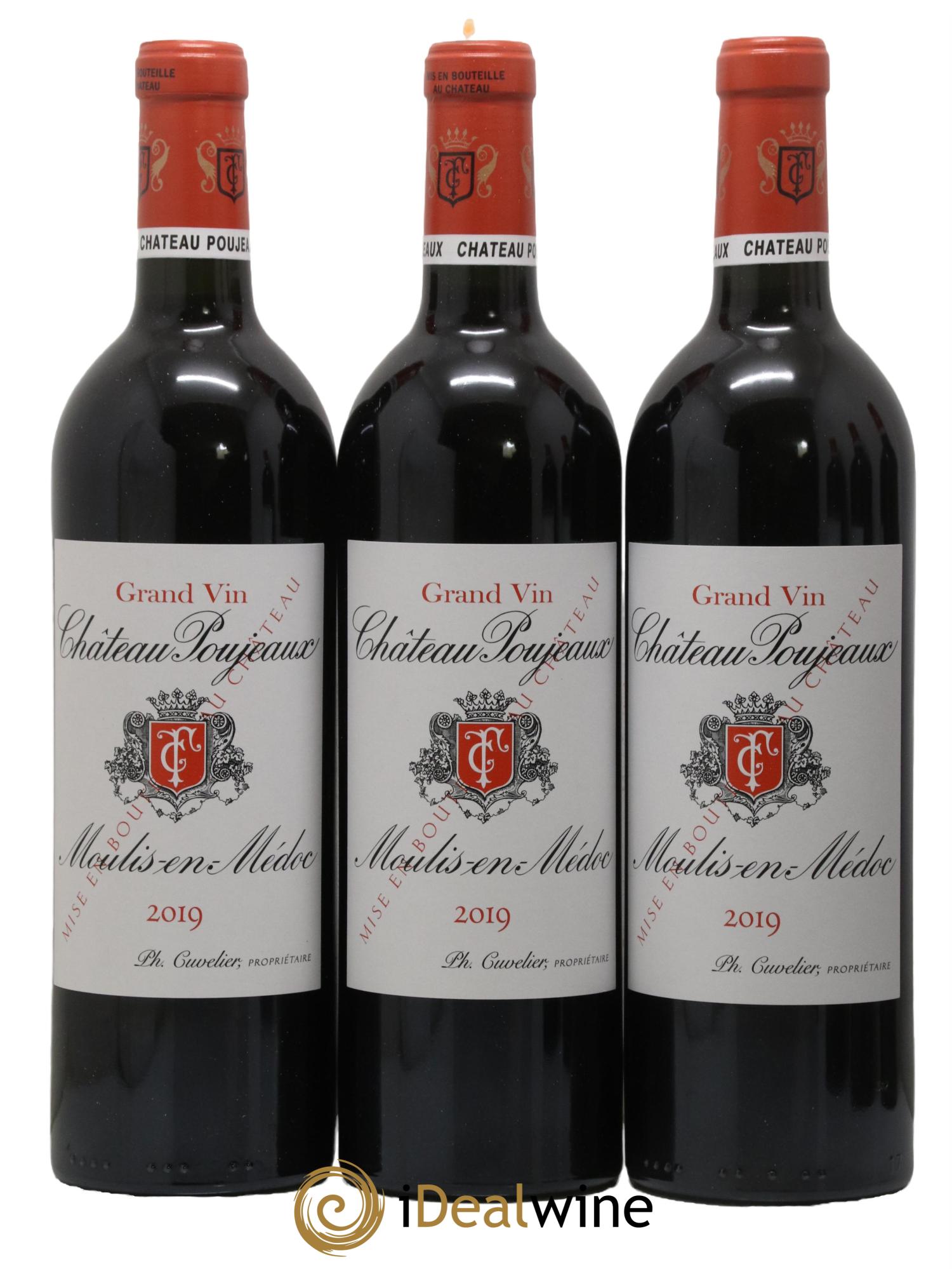 Château Poujeaux 2019 - Lot de 6 bouteilles - 1