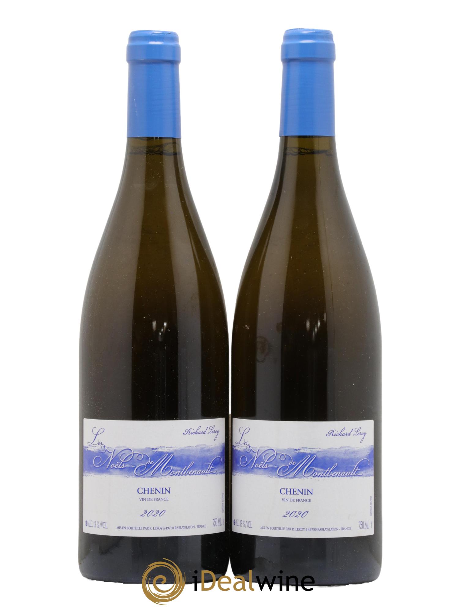 Vin de France Les Noëls de Montbenault Richard Leroy 2020 - Lot de 2 bouteilles - 0