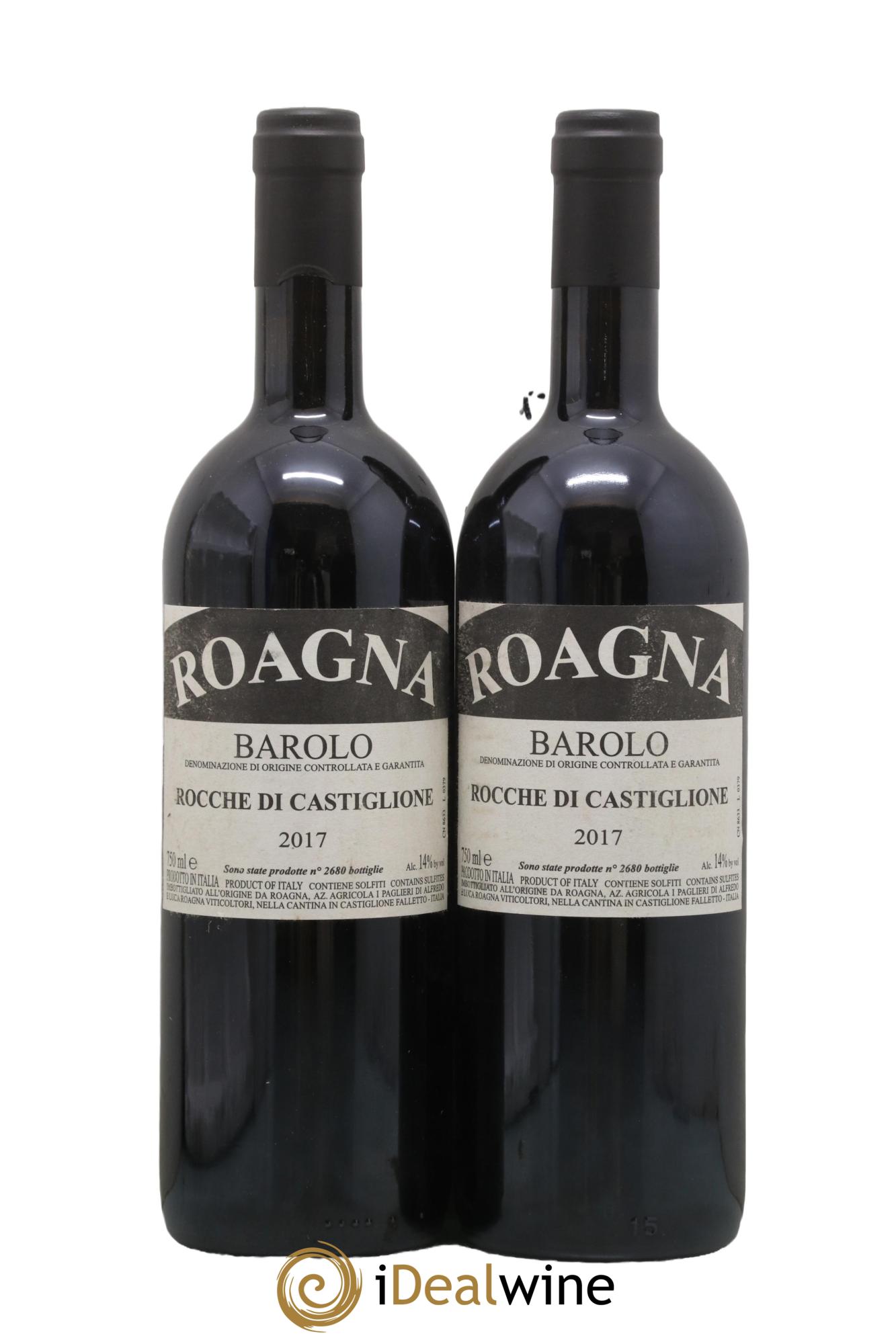 Barolo DOCG Rocche di Castiglione Roagna 2017 - Lotto di 2 bottiglie - 0