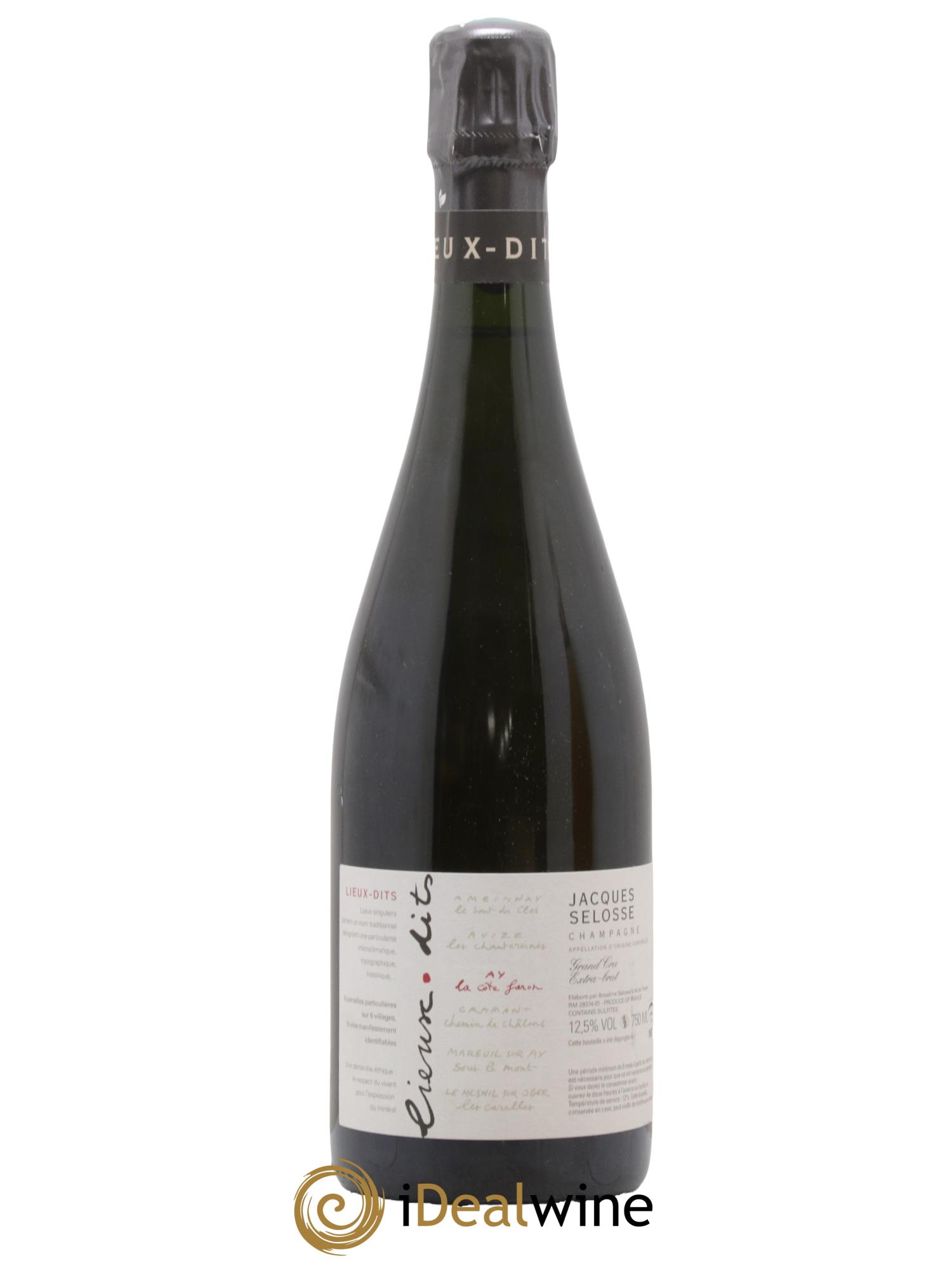 La Côte Faron Blanc de Noirs Grand Cru Extra-Brut Jacques Selosse - Lot de 1 bouteille - 0