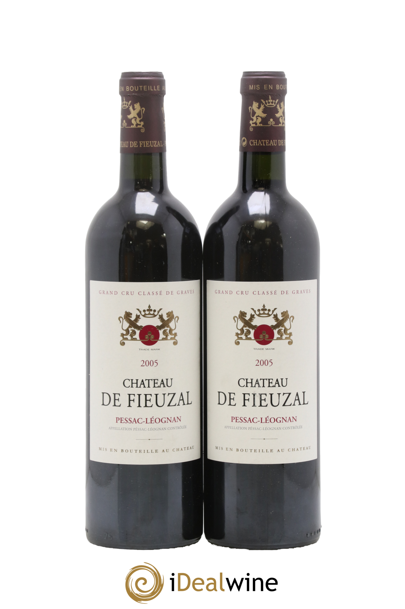 Château de Fieuzal Cru Classé de Graves 2005 - Lot de 2 bouteilles - 0