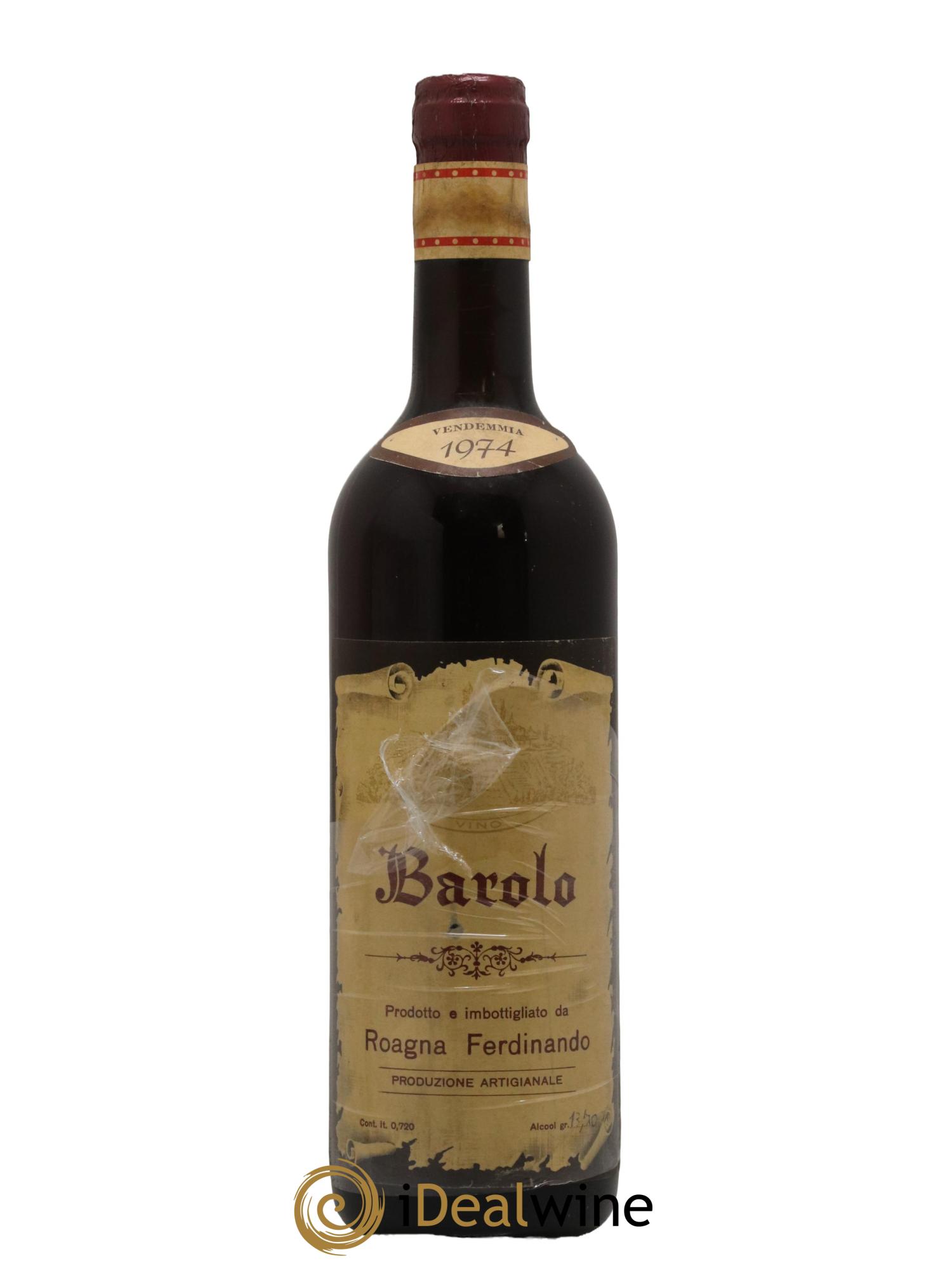 Barolo DOCG Pira Roagna 1974 - Lotto di 1 bottiglia - 0