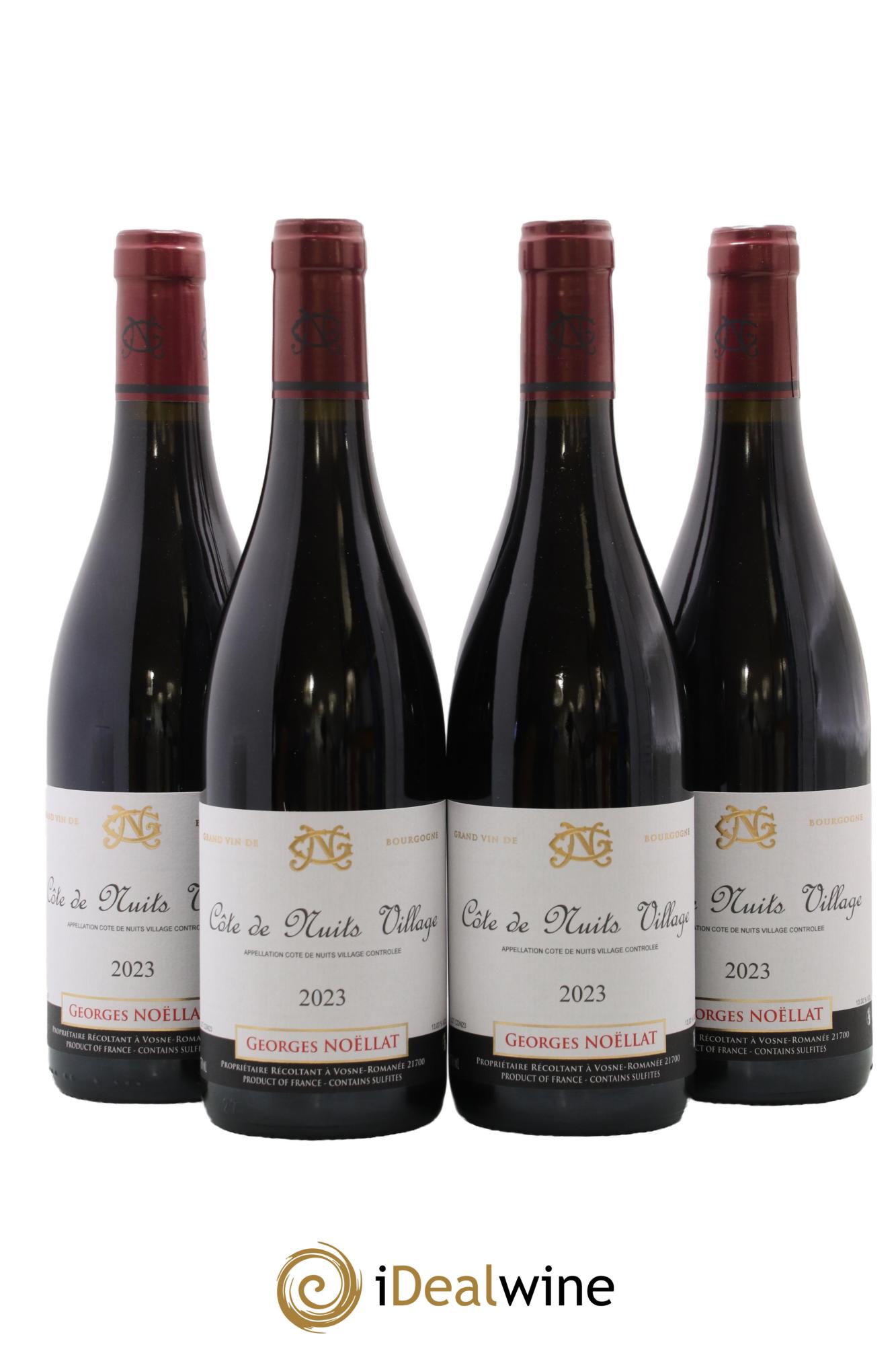 Côte de Nuits-Villages Georges Noëllat 2023 - Lot de 4 bouteilles - 0