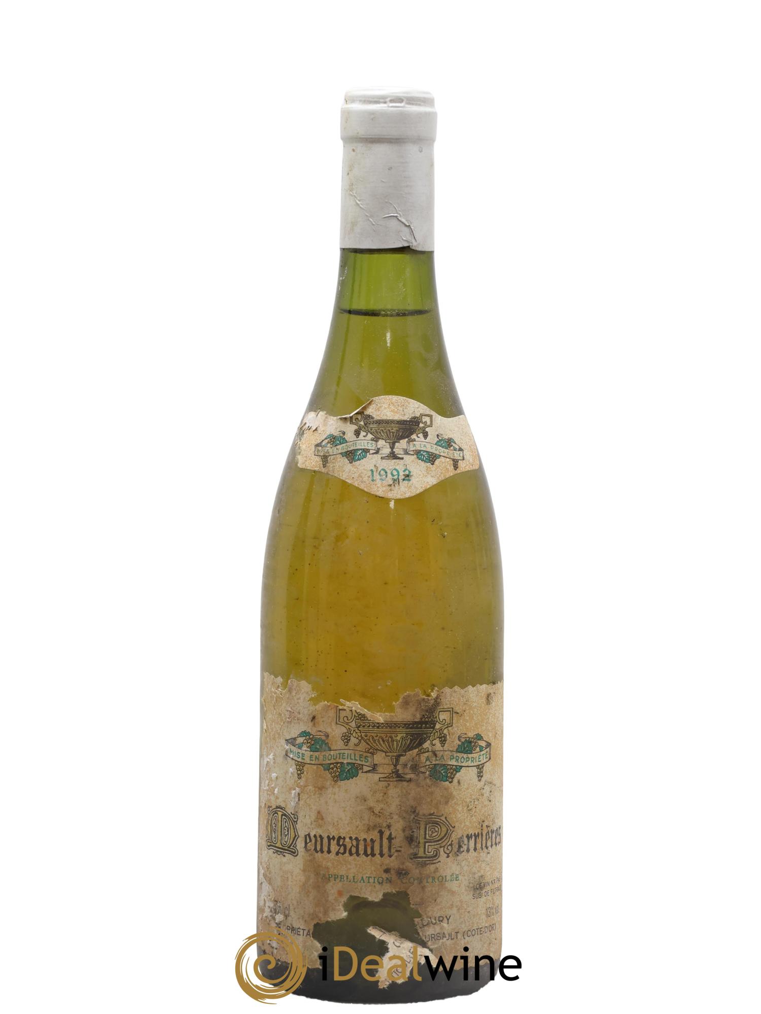 Meursault 1er Cru Perrières Coche Dury (Domaine) 1992 - Posten von 1 Flasche - 0