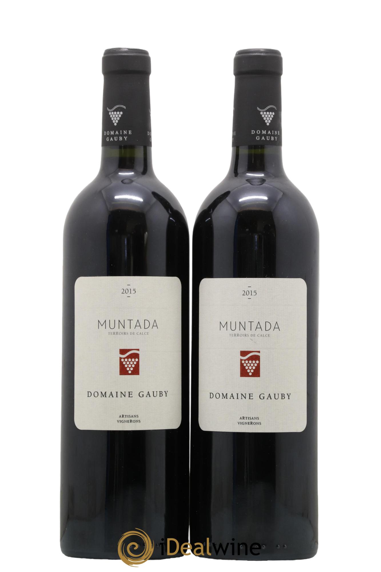 Côtes Catalanes (anciennement Côtes du Roussillon Villages) La Muntada Gauby (Domaine) 2015 - Lot of 2 bottles - 0